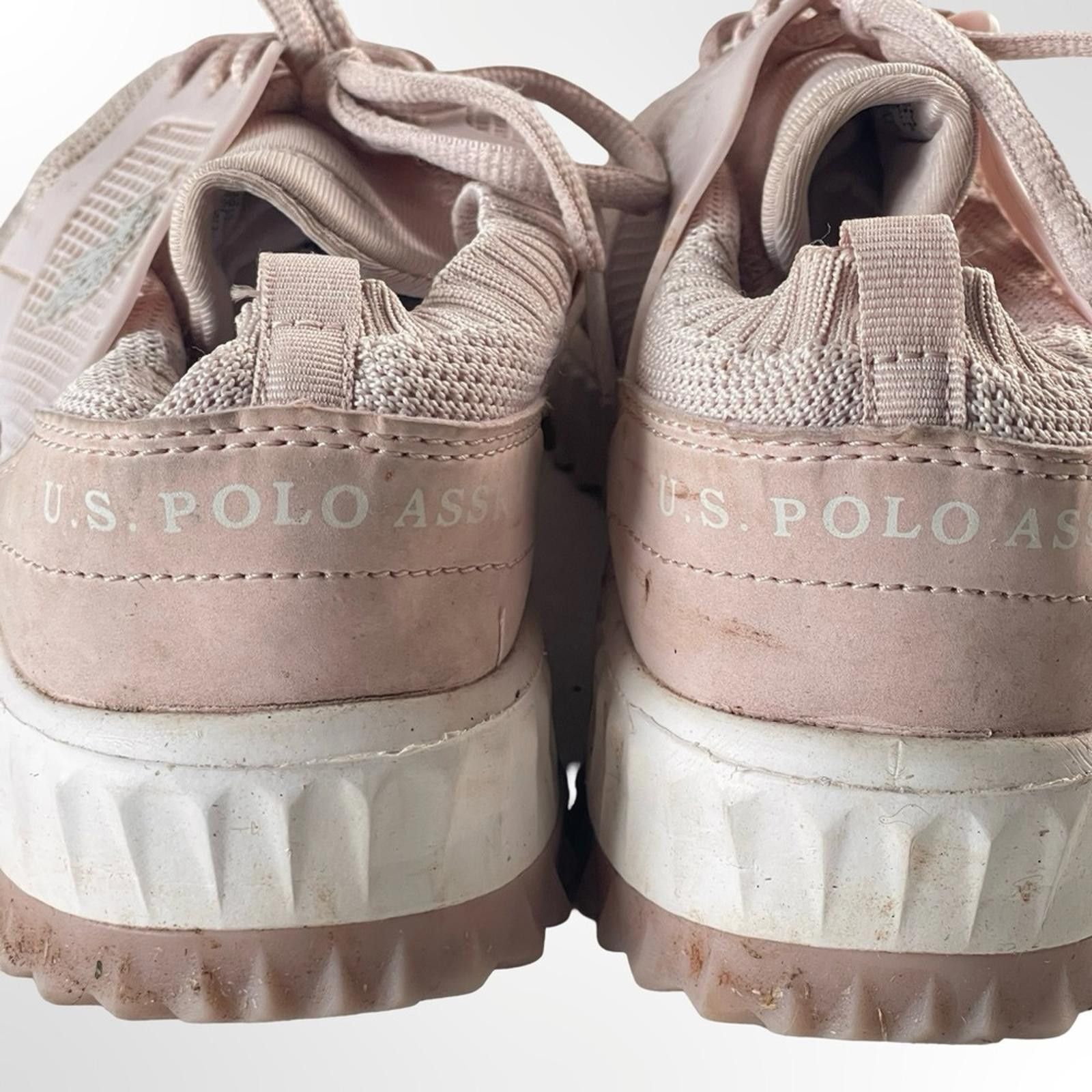 U.S. Polo Assn. Women's Pink Sneakers in size 6.5 Size US 6.5 / IT 36.5 - 5 Thumbnail