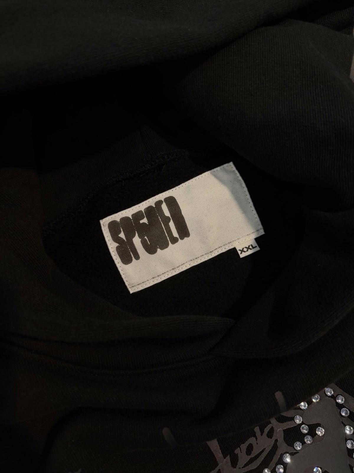 Sp5der Sp5der Black VVS Stone Hoodie Size (XXL) 2026 100% Authentic Size US L / EU 52-54 / 3 - 10 Thumbnail