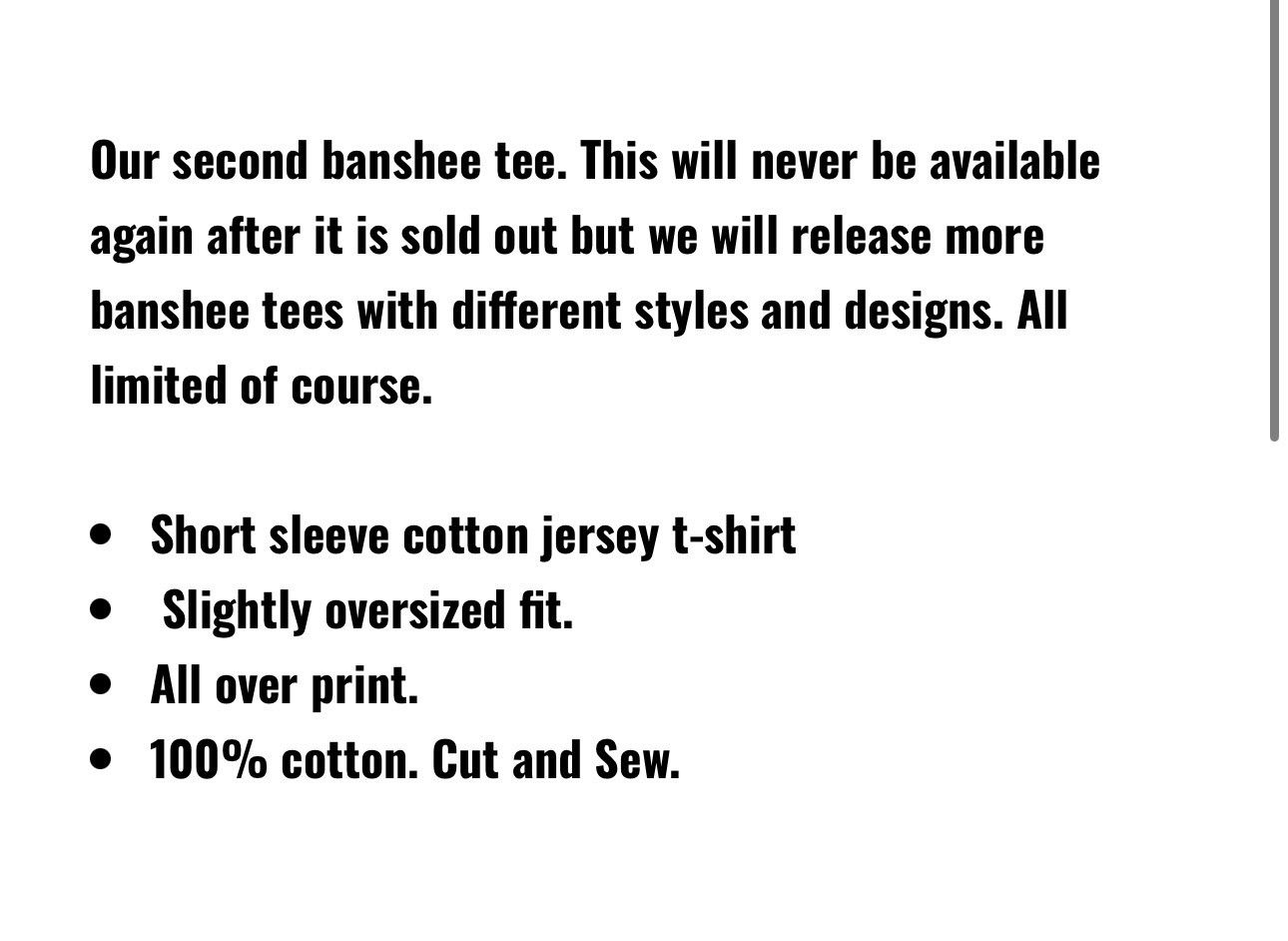 Missing Since Thursday Missing Since Thursday: Banshee Tee V2 Size US L / EU 52-54 / 3 - 4 Thumbnail
