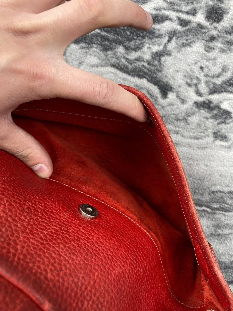 Gucci Vintage Gucci 80s-90s Leather Crossbody Shoulders Size ONE SIZE - 7 Thumbnail