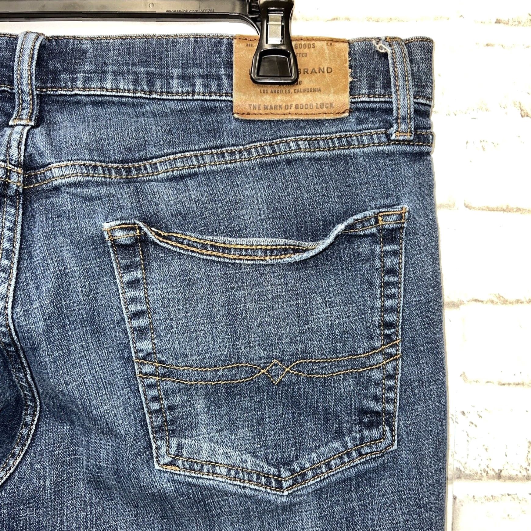 Lucky Brand Lucky Brand Blue Straight Jeans Mens Size 36x30 Size US 36 / EU 52 - 4 Thumbnail