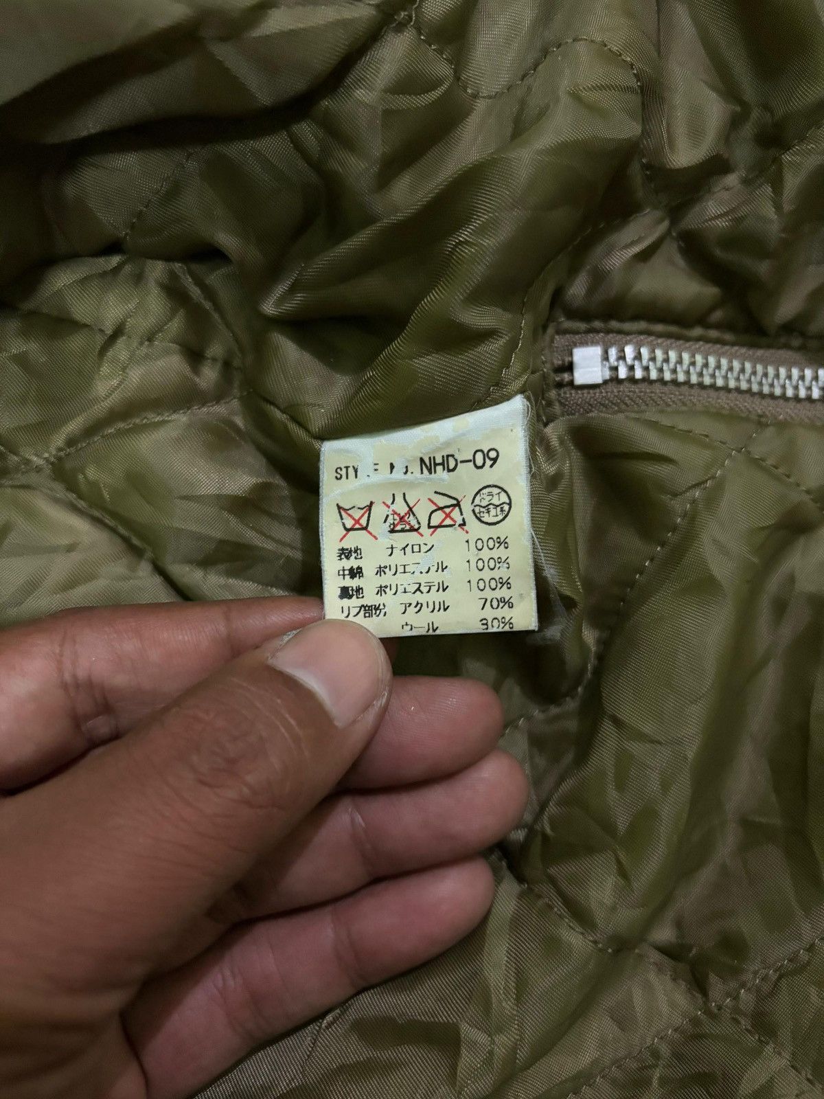 Neighborhood VTG Neighborhood 09 Bomber Jacket Design Quilted inside Size US L / EU 52-54 / 3 - 17 Thumbnail