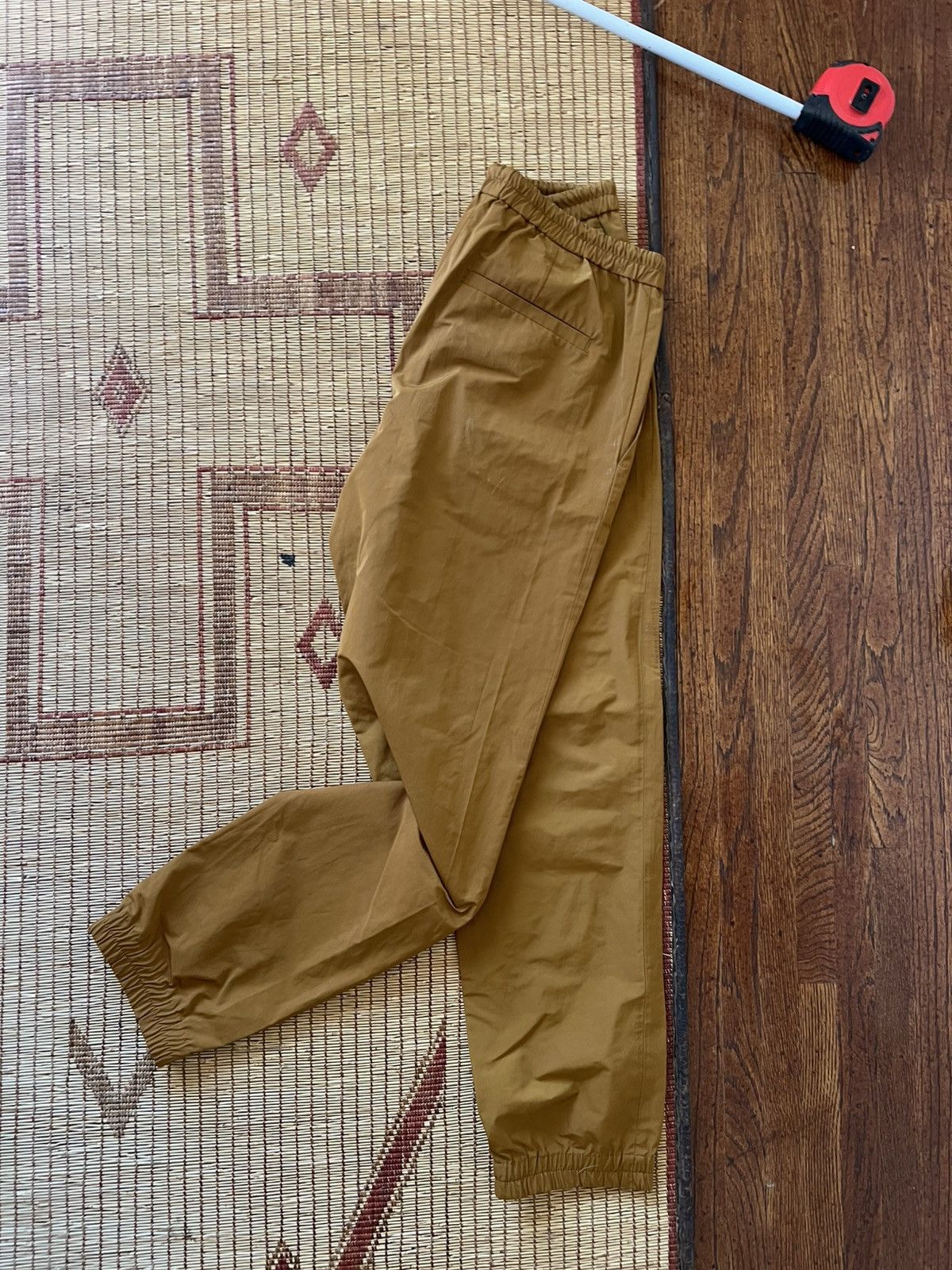 Dries Van Noten Dries Drawstring Nylon Joggers Size US 31 - 2 Thumbnail