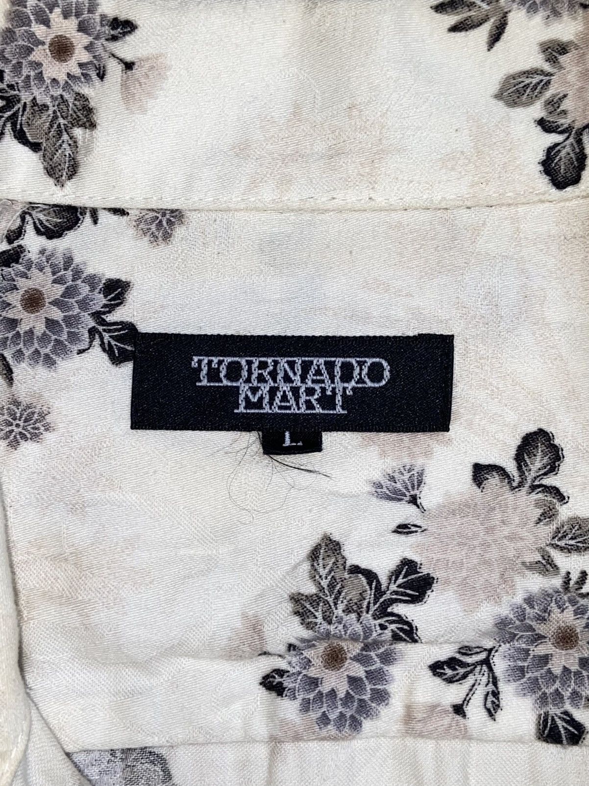 Tornado Mart TORNADO MART Flower Motive Shirt Size US S / EU 44-46 / 1 - 11 Thumbnail