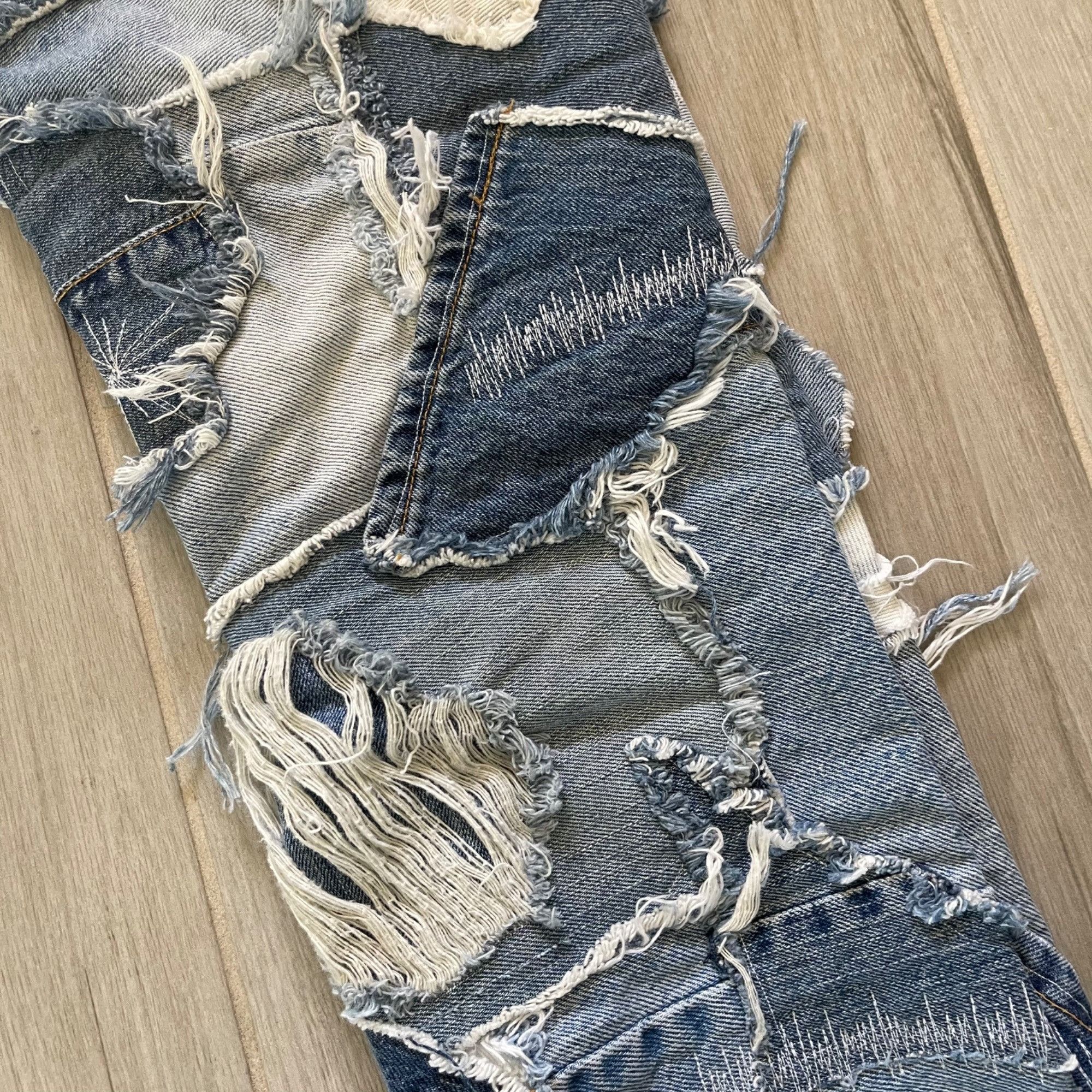 Gallery Dept. NEW GALLERY DEPT. LOGAN RECYCLED DENIM JEANS SZ 32 32x32 Size US 32 / EU 48 - 5 Thumbnail