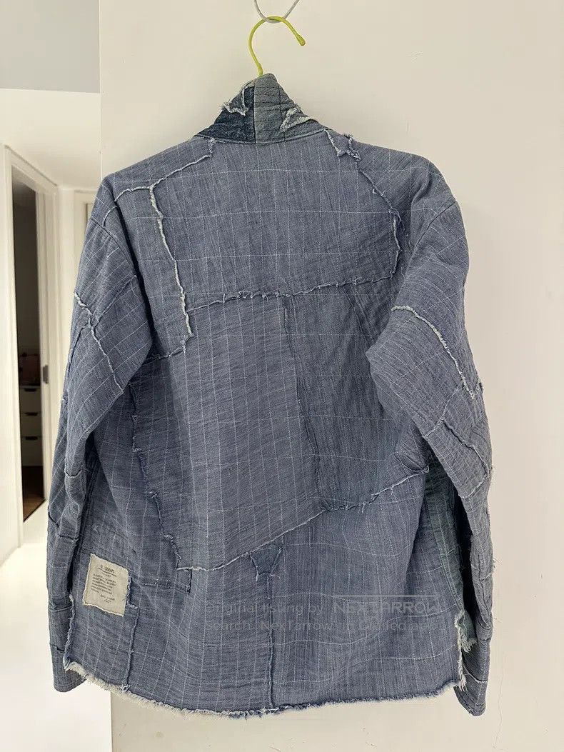 Greg Lauren Greg Lauren Denim Patchwork Duster Size US L / EU 52-54 / 3 - 4 Thumbnail