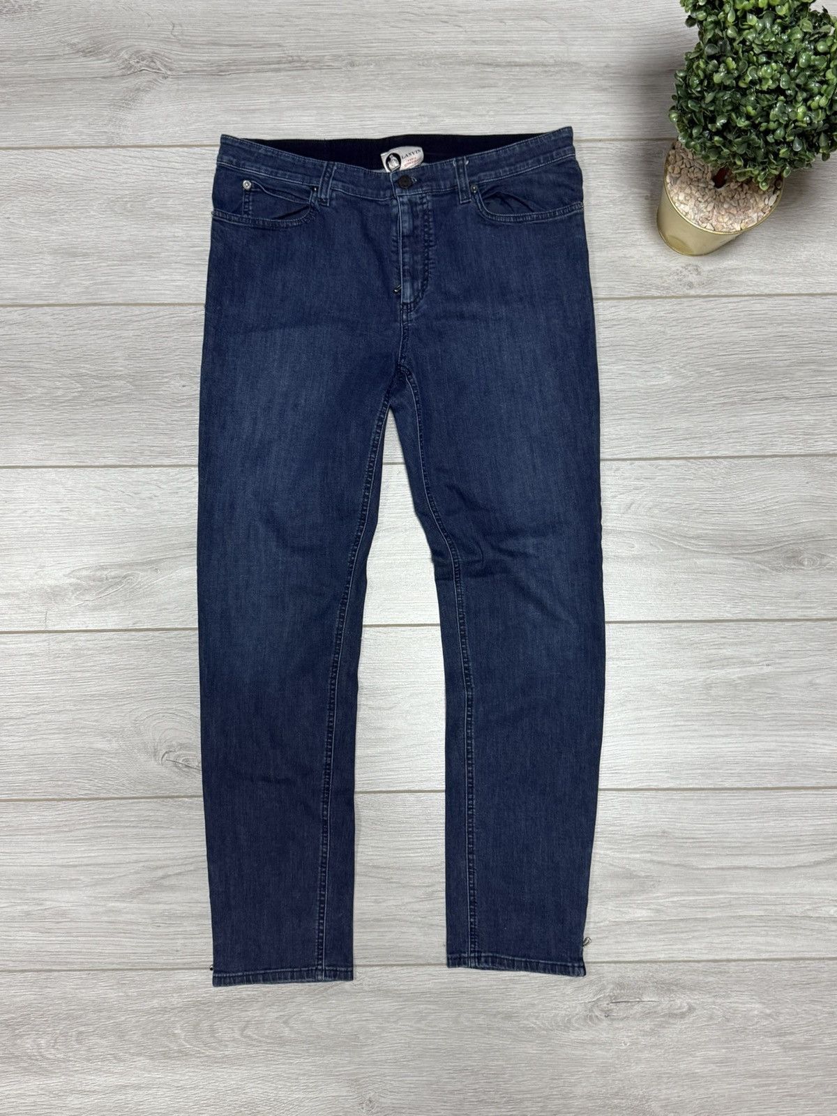 Lanvin Lanvin denim pants jeans zippers Italy Size US 32 / EU 48 - 5 Thumbnail