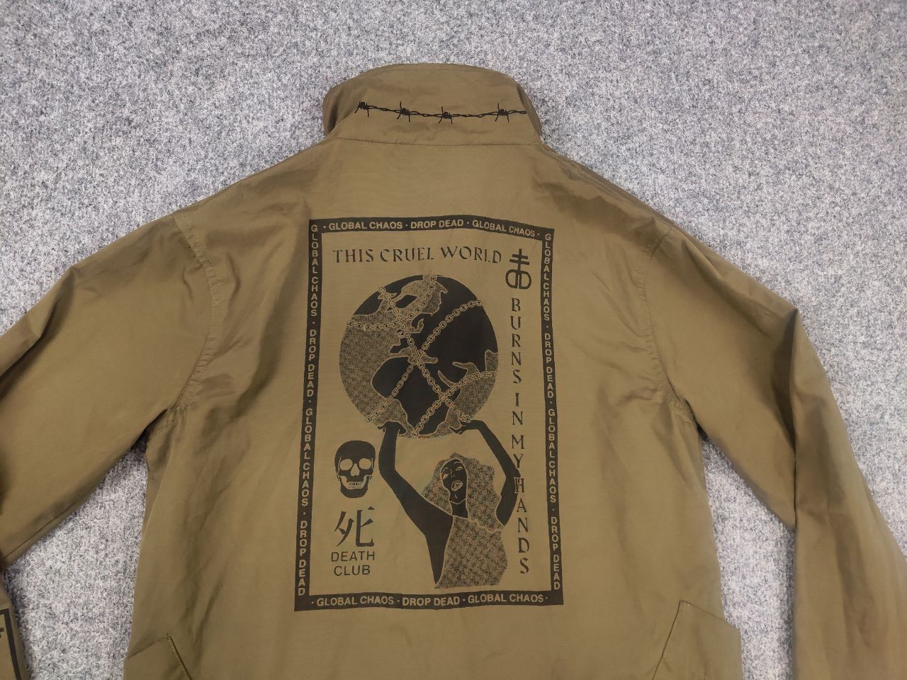 Drop Dead Clothing Drop Dead Clothing This Cruel World Oliver Overshirt Jacket Size US S / EU 44-46 / 1 - 13 Thumbnail