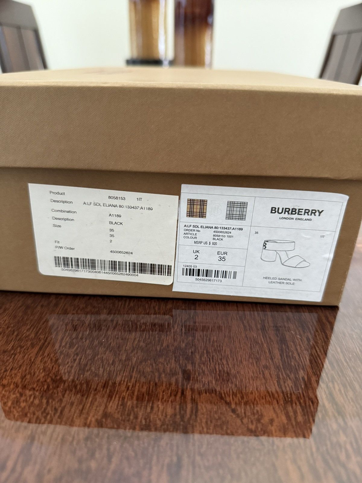 Burberry Burberry TB heels Size US 5 / IT 35 - 11 Thumbnail