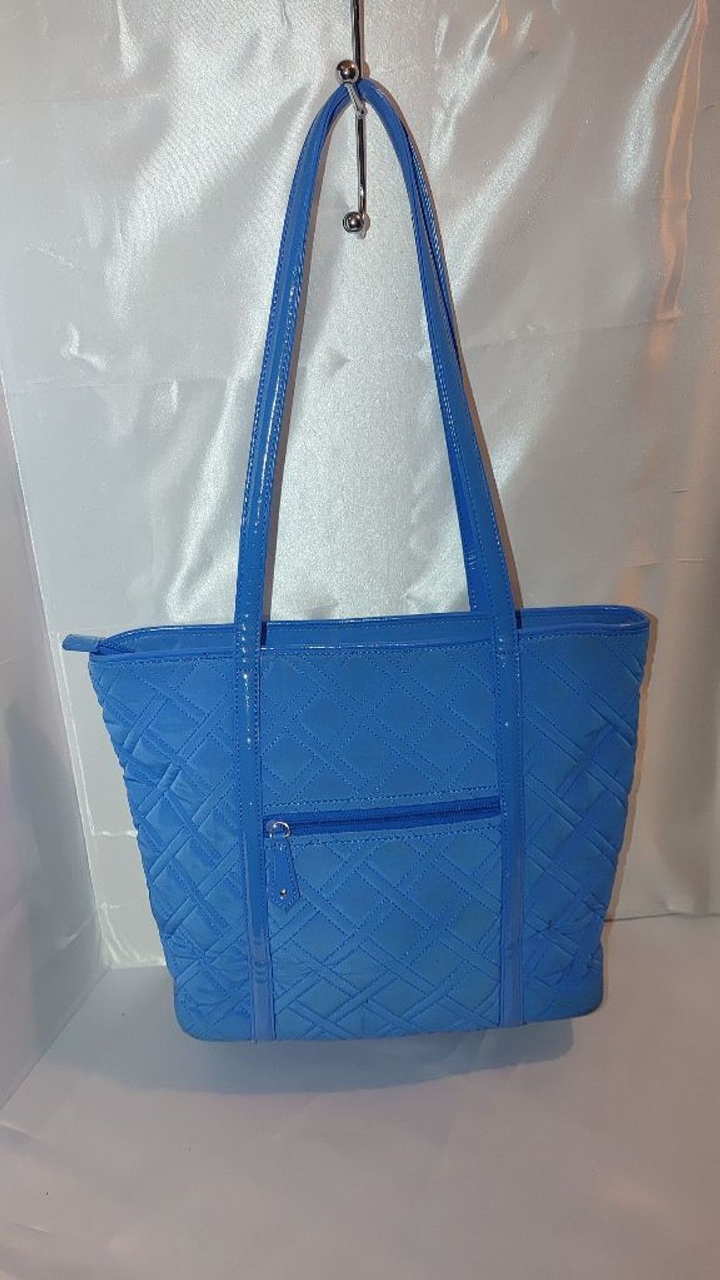 Vera Bradley Vera Bradley Ultralight Small Trimmed Tote in Coastal Blue Size ONE SIZE - 7 Thumbnail