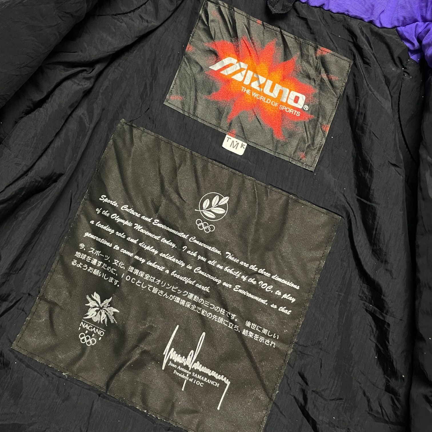 Japanese Brand × Mizuno × Vintage Vintage Mizuno 1998 Nagano Olympic Team Ski Wear Jacket Size US M / EU 48-50 / 2 - 9 Thumbnail