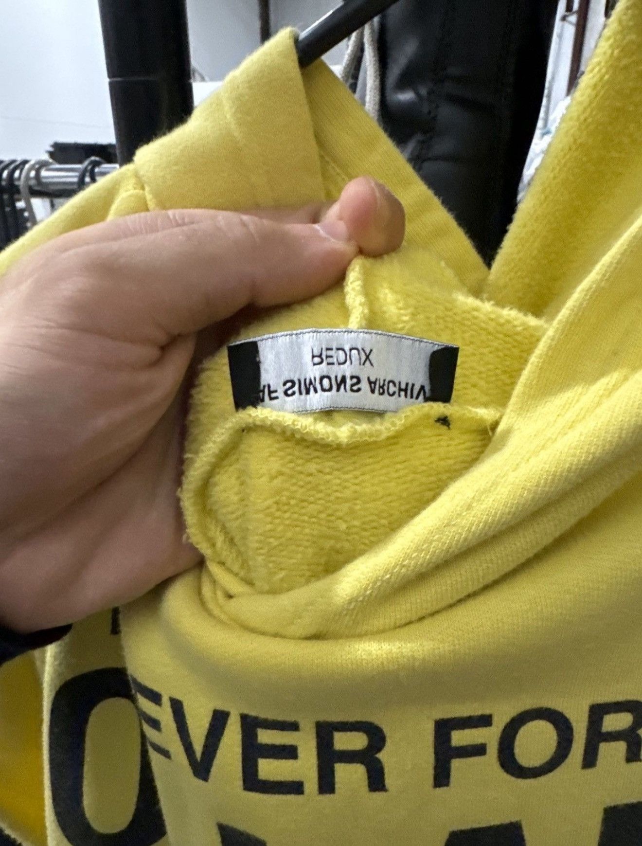 Raf Simons SSENSE EXCLUSIVE PETER DE POTTER EDITION ‘KOLLAPS’ HOODIE Size US M / EU 48-50 / 2 - 6 Thumbnail