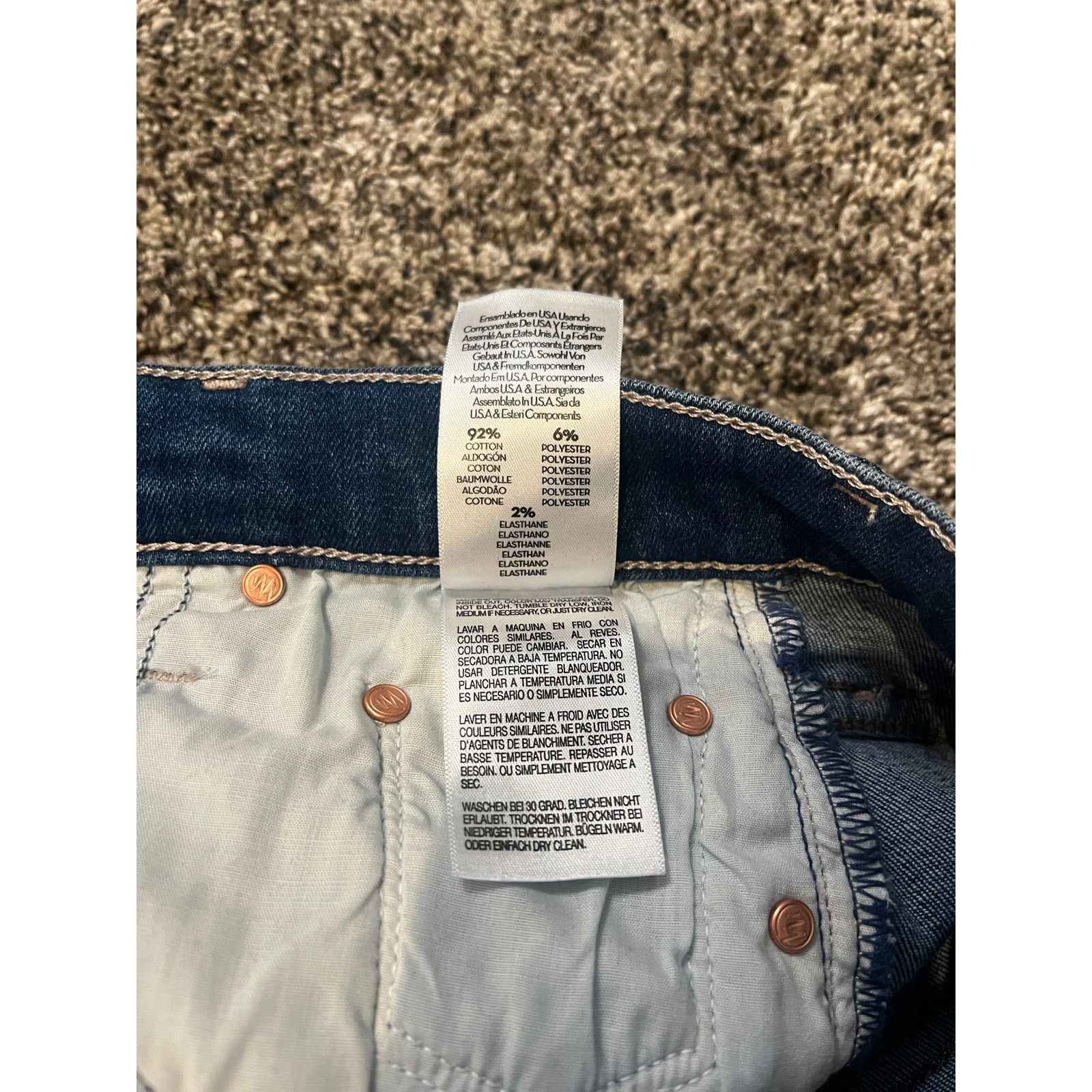 MOTHER Mother The Insider Heel Flare Jeans One Trick Pony Womens 27 Size 27" / US 4 / IT 40 - 11 Thumbnail