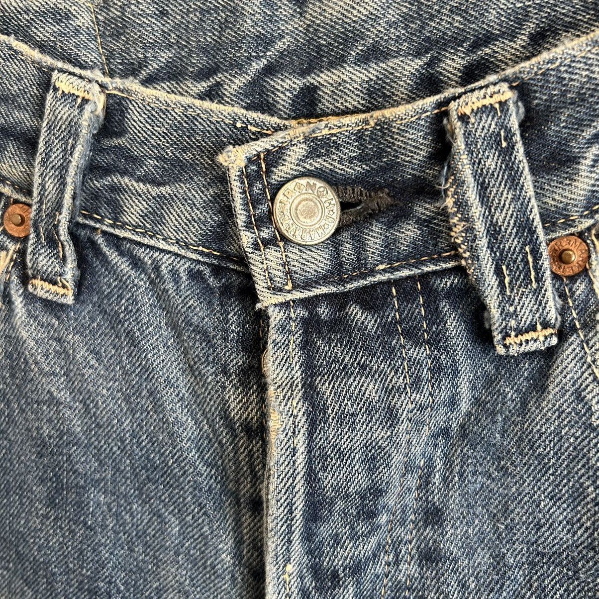Vintage Vintage Iron HR Market Selvedge Distressed Denim Size US 30 / EU 46 - 4 Thumbnail