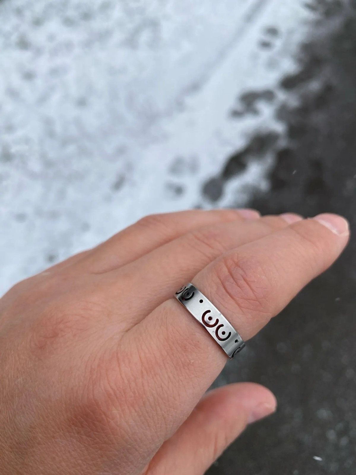 Japanese Brand × Vintage Hand Sign Ring "Boobies" Size ONE SIZE - 4 Thumbnail