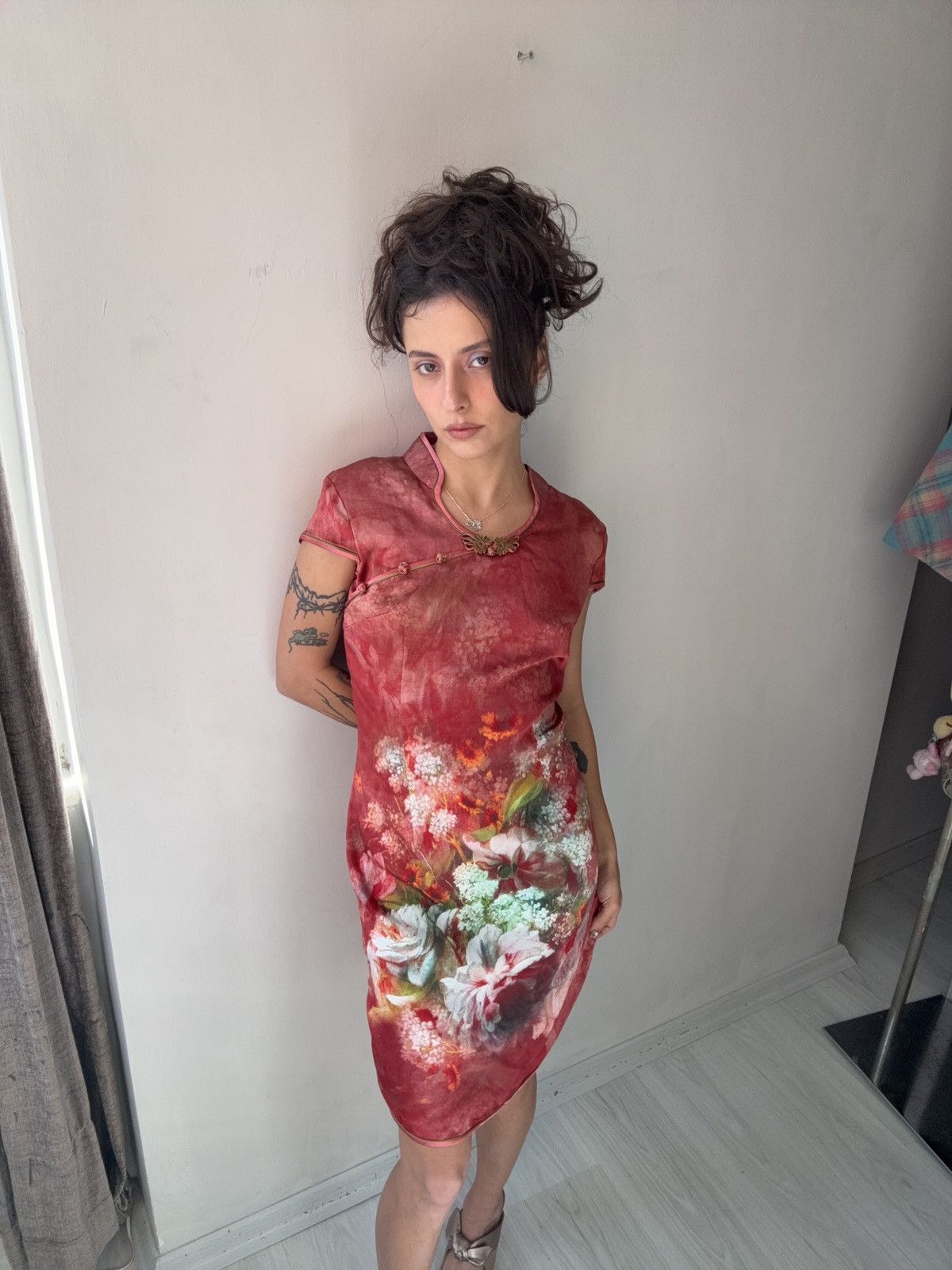 Vintage Asian dress Size XL / US 12-14 / IT 48-50 - 1 Thumbnail