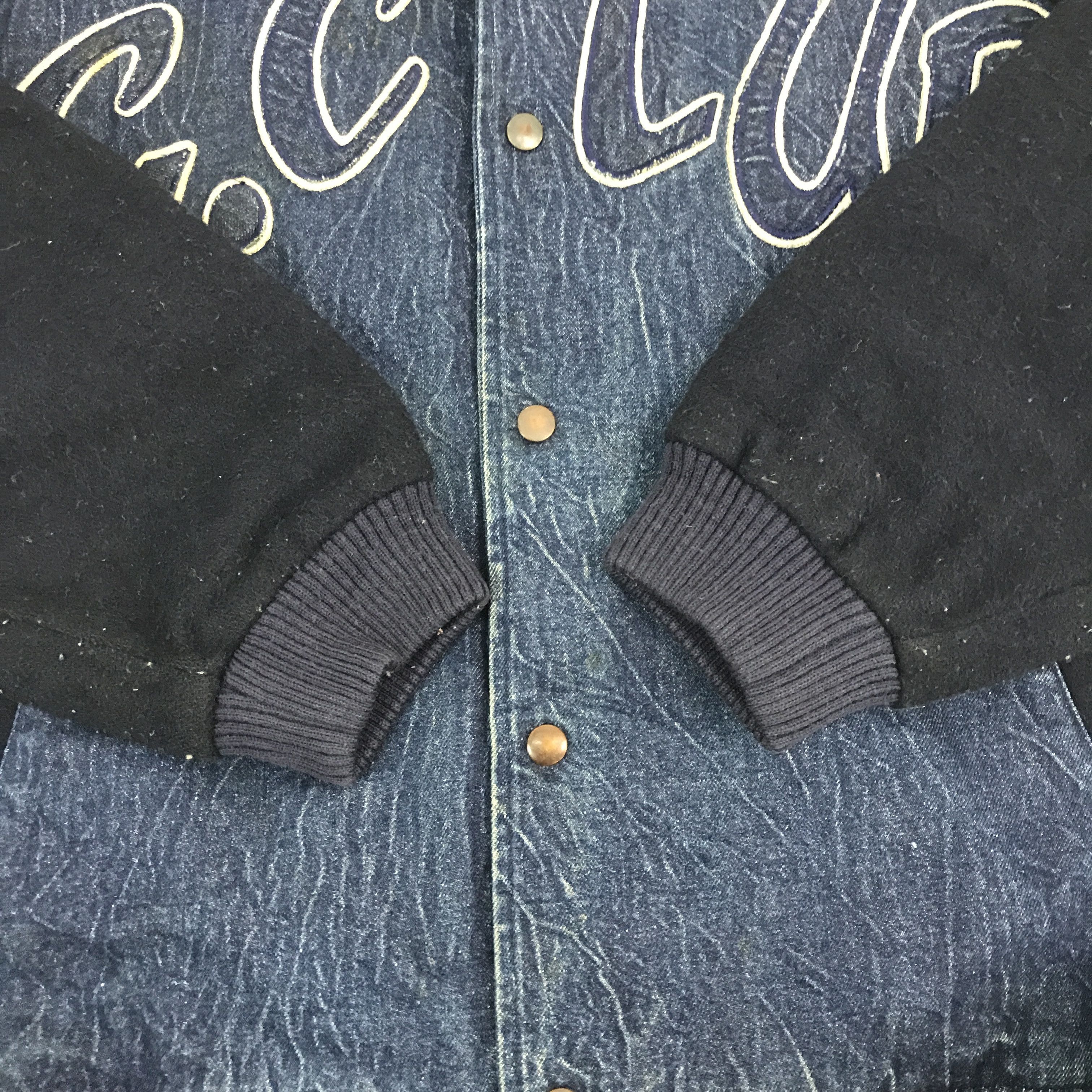 Japanese Brand × Vintage Vintage G.Club Bobson denim varsity Jacket Size US XL / EU 56 / 4 - 7 Thumbnail