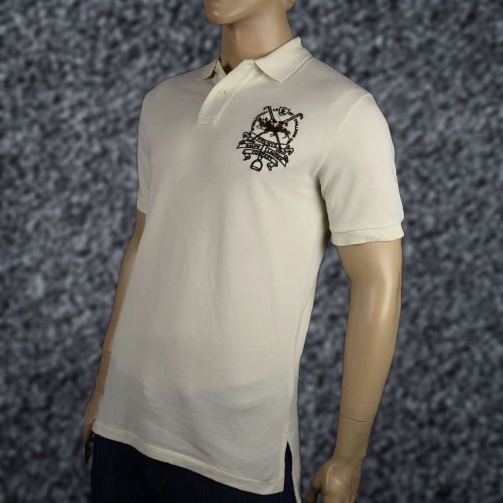 Polo Ralph Lauren Ralph Lauren Polo Shirt Cream Small S Big Pony Match Classic Fit NWT Size US S / EU 44-46 / 1 - 1 Thumbnail