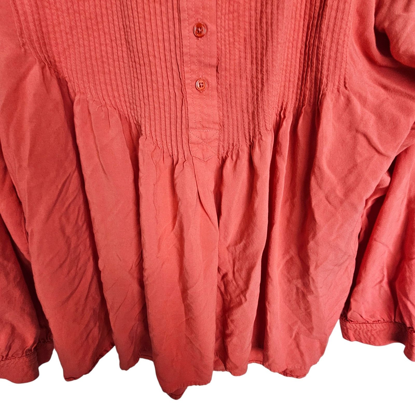 Sundry Sundance Womens Mystic Fall Tunic Sz M Pintuck Boho Coastal Size M / US 6-8 / IT 42-44 - 3 Thumbnail