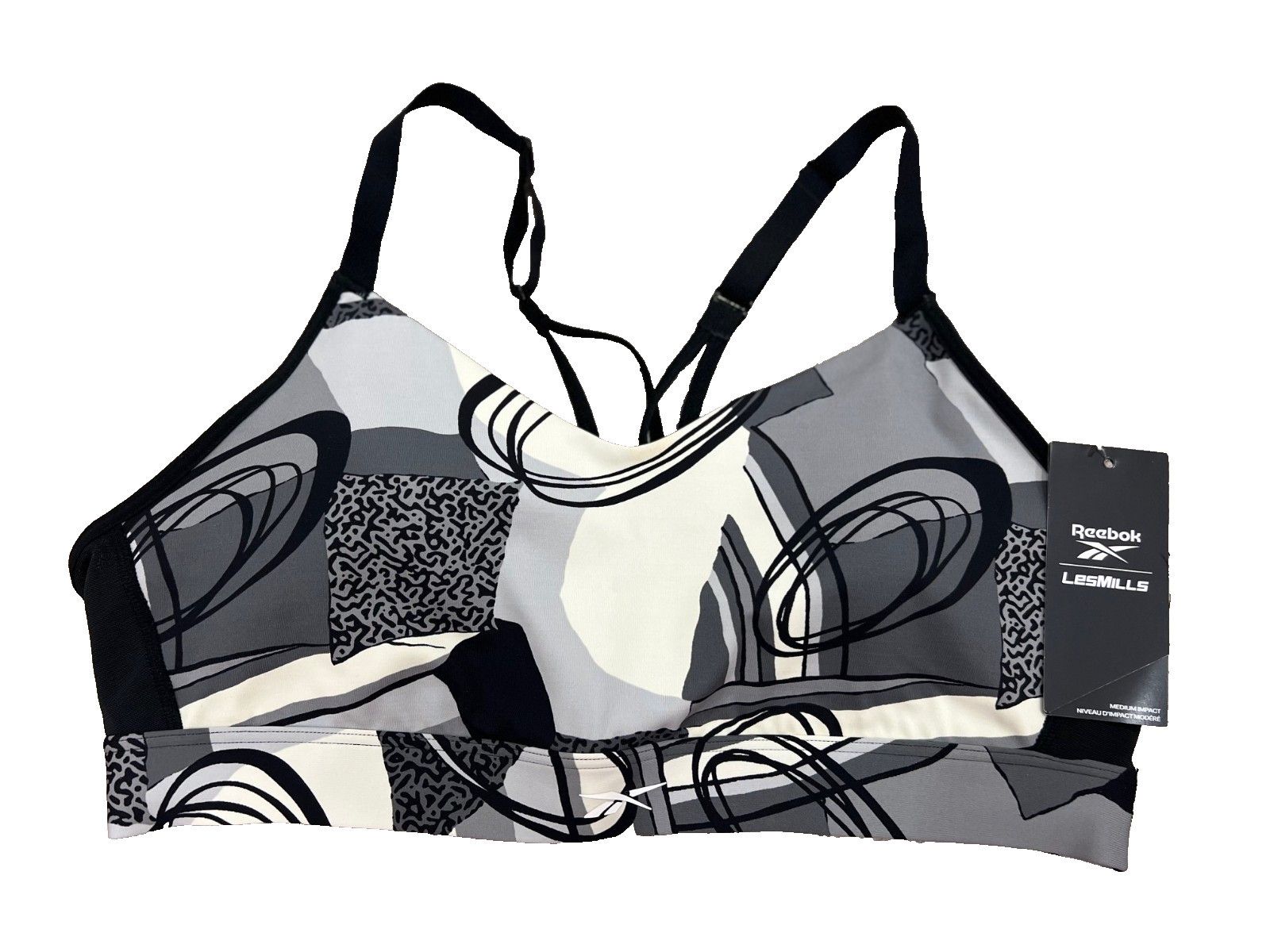 Reebok Reebok Les Mills HN7667 Lux Strappy Sport Bra ( XL ) Size XL / US 12-14 / IT 48-50 - 3 Thumbnail