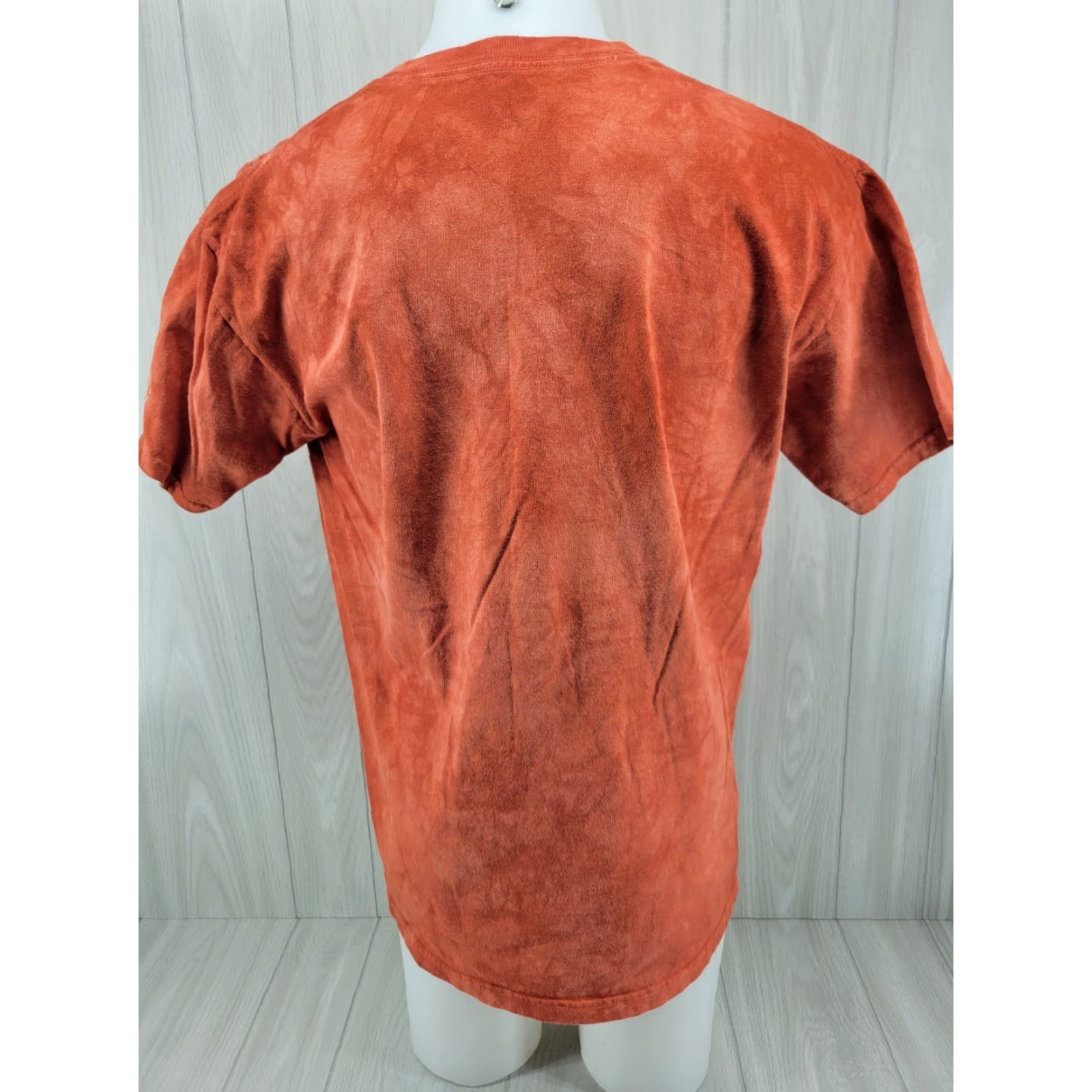 The Mountain The Mountain Veteran Army Soldier You are Not Alone American Flag Cotton T-Shirt Orange MENS Shirt Size US L / EU 52-54 / 3 - 6 Thumbnail