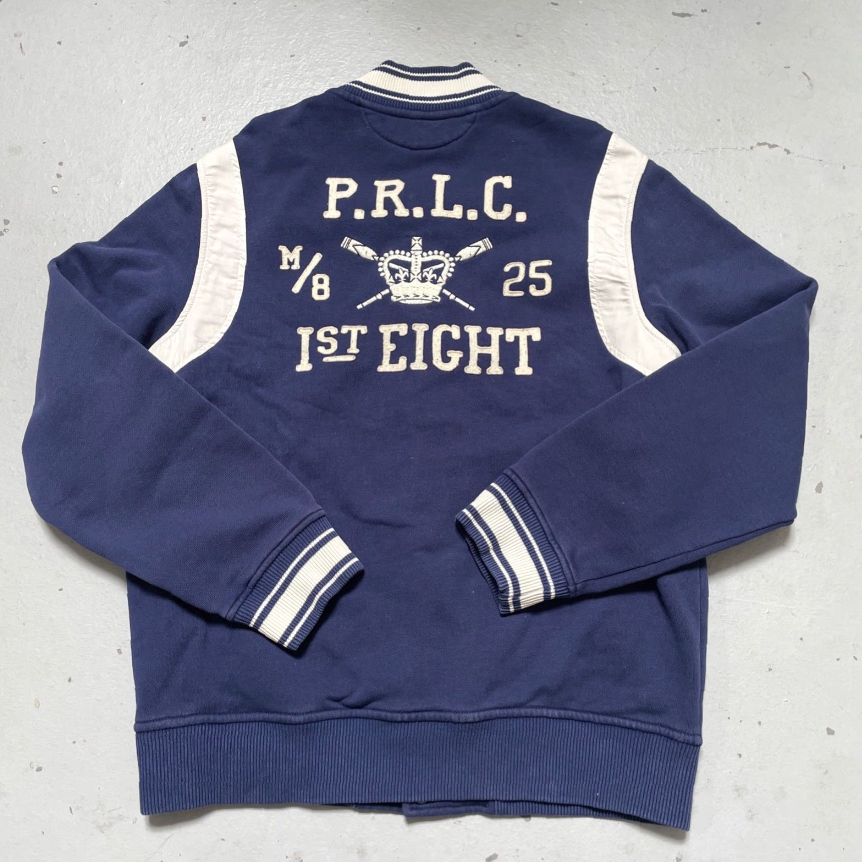 Polo Ralph Lauren Polo Ralph Lauren Vintage Style Crew Baseball Jacket RLPC Varsity Letterman XL Size US XL / EU 56 / 4 - 2 Thumbnail