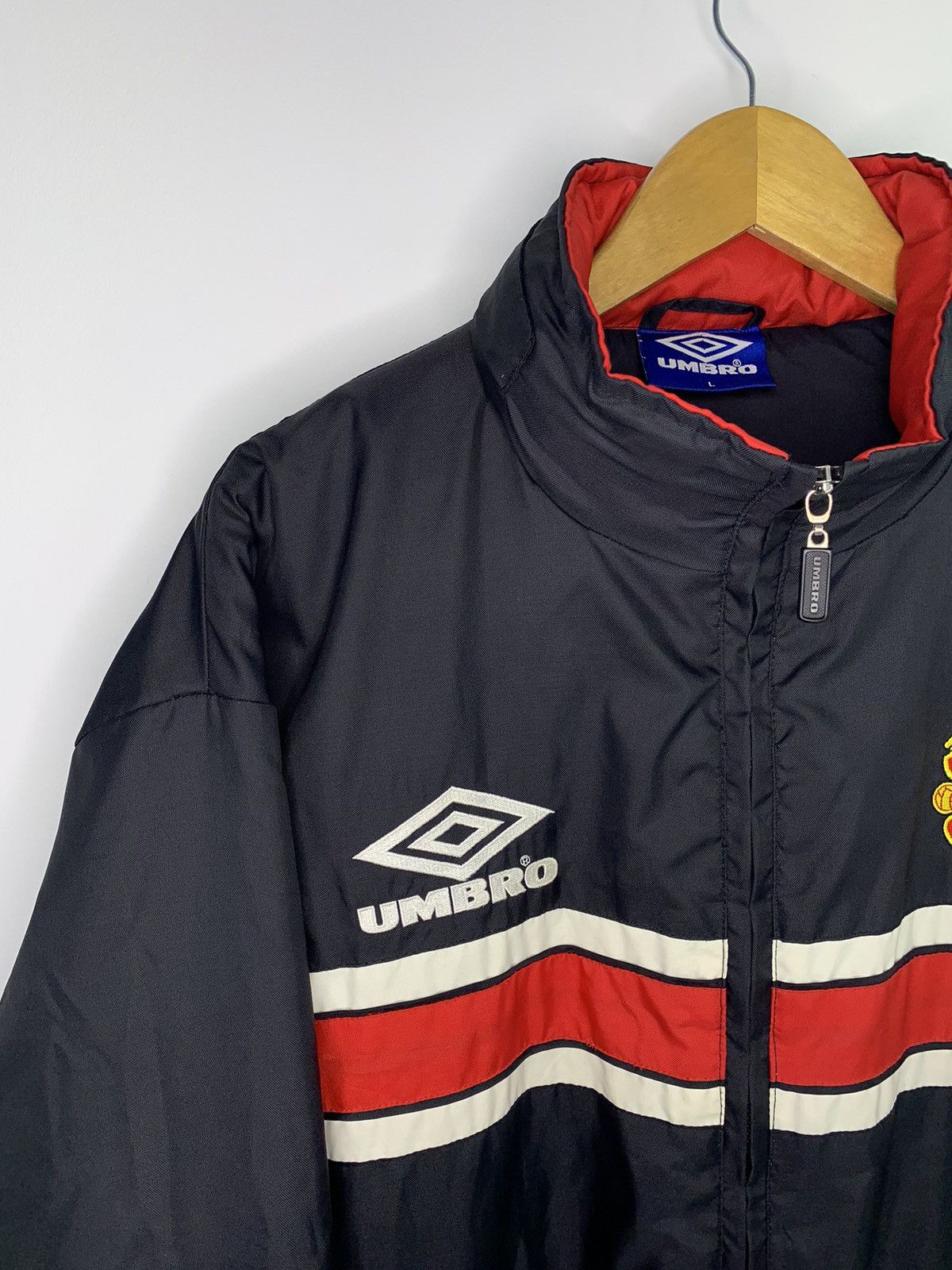 Umbro Umbro FC Manchester United 1997-1999 Vintage Jacket L Size Size US L / EU 52-54 / 3 - 7 Thumbnail
