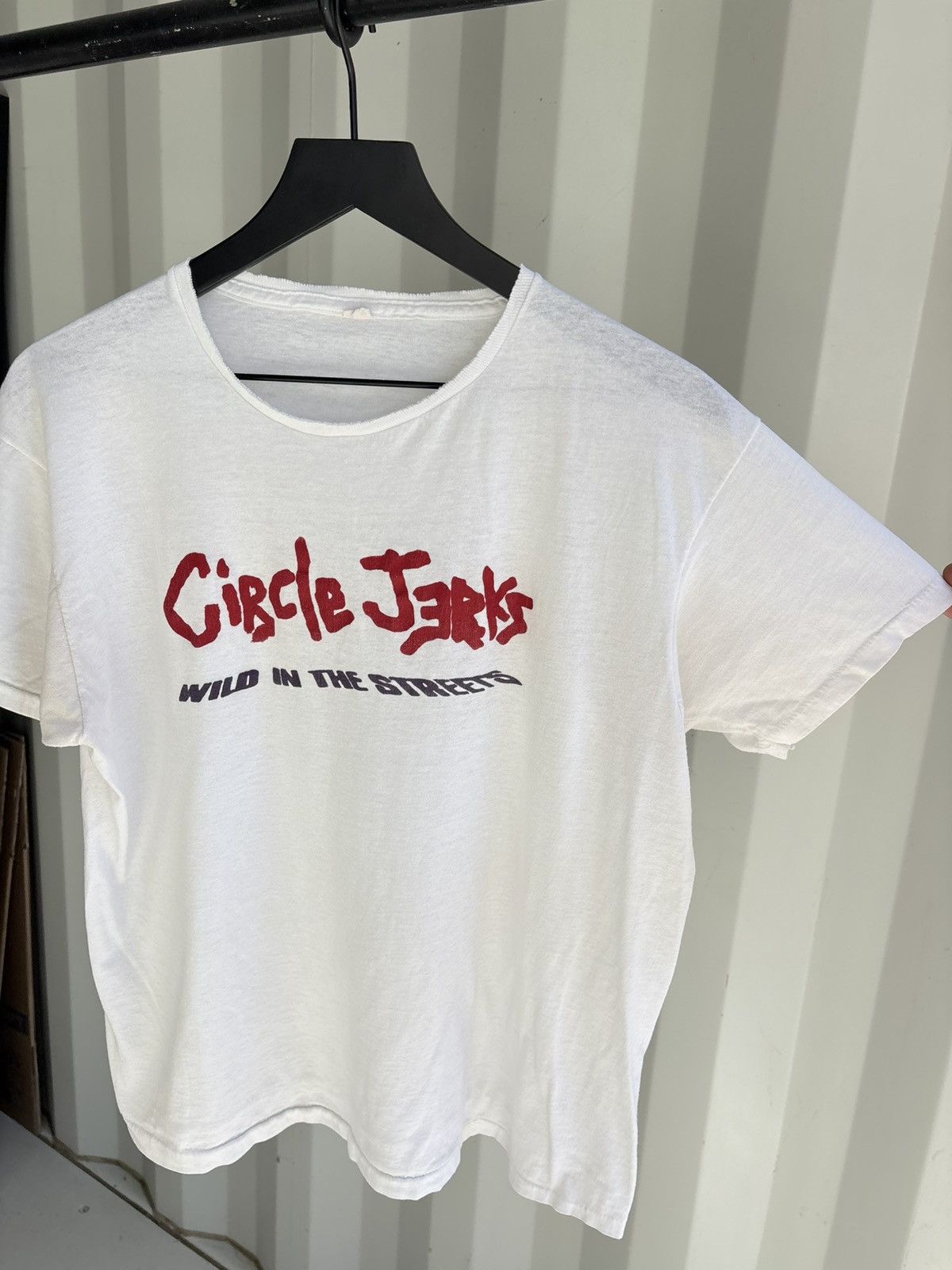 Band Tees Vintage Circle Jerks Shirt Faded Distressed Grunge Band Size US L / EU 52-54 / 3 - 2 Thumbnail