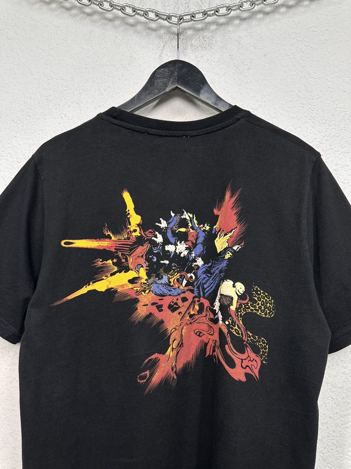 Givenchy Vintage Black T-Shirt Givenchy Monogram Tee Faded Ed Hardy Size US M / EU 48-50 / 2 - 6 Thumbnail