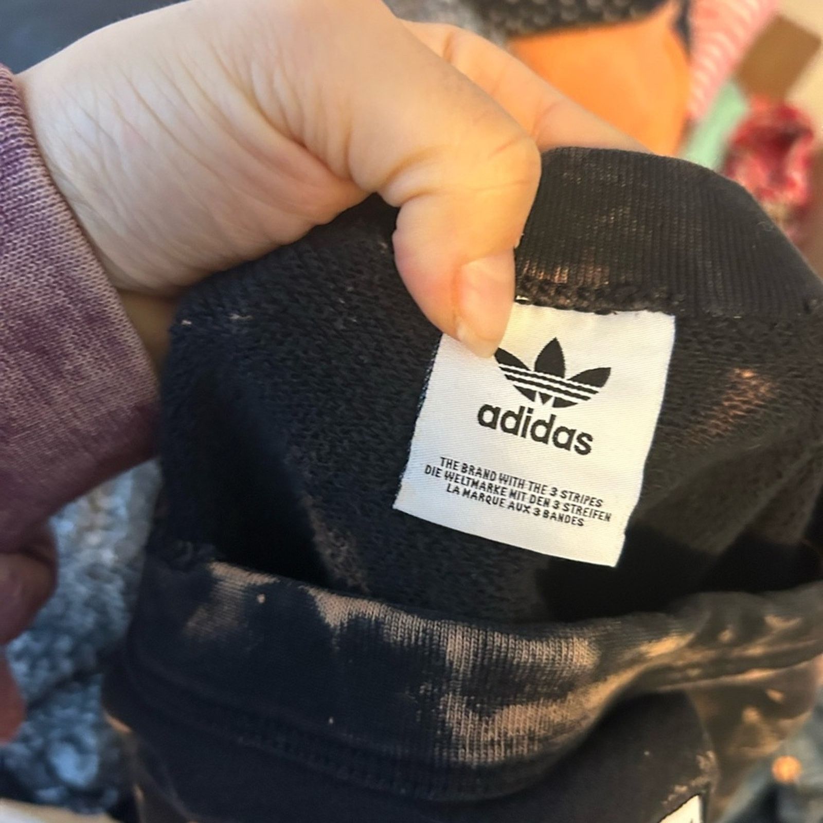 Adidas Adidas Originals Acid Wash Pullover Sweatshirt Size L / US 10 / IT 46 - 3 Thumbnail