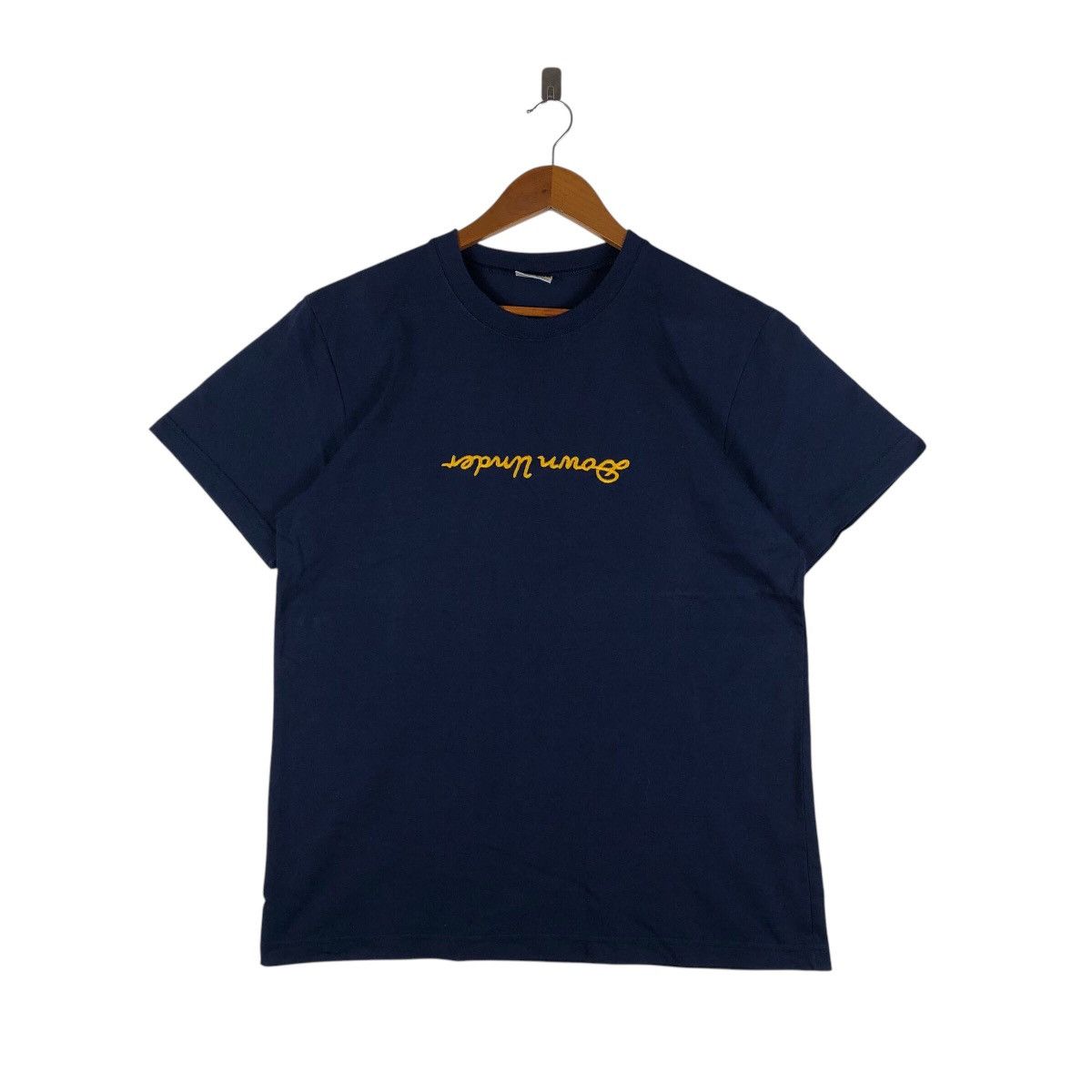 Vintage KEN DONE Under Down Embroidery T-Shirt Size US M / EU 48-50 / 2 - 1 Thumbnail