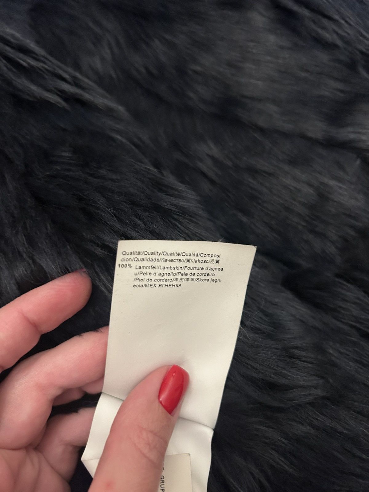 Hugo Boss Leather Shearling Jacket Size S / US 4 / IT 40 - 6 Thumbnail