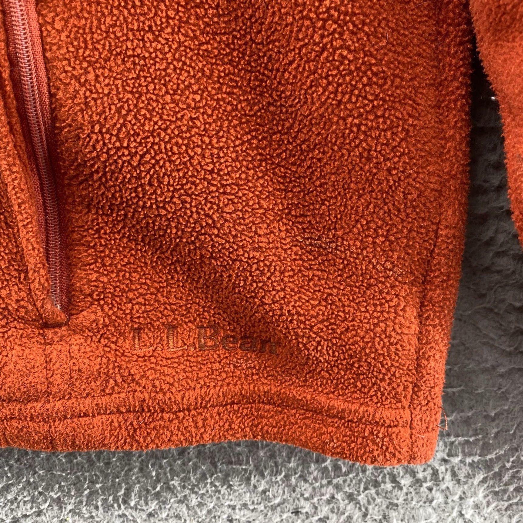 Vintage VINTAGE L.L.Bean Sweater Shirt Mens Medium Polartec 1/4 T Snap Pullover Fleece Boxy Y2K orange 90s Mens Size US M / EU 48-50 / 2 - 3 Thumbnail