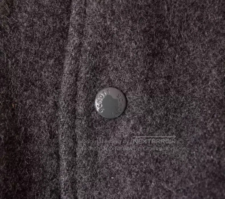 Schott Schott Loose dark gray hooded wool coat Size US L / EU 52-54 / 3 - 4 Thumbnail