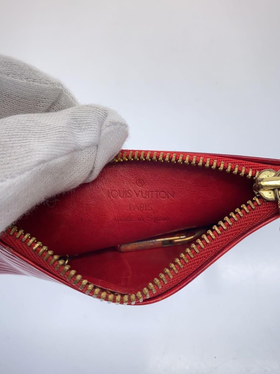Louis Vuitton Louis Vuitton Epi Pochette Cle Leather Bordeaux Size ONE SIZE - 3 Thumbnail