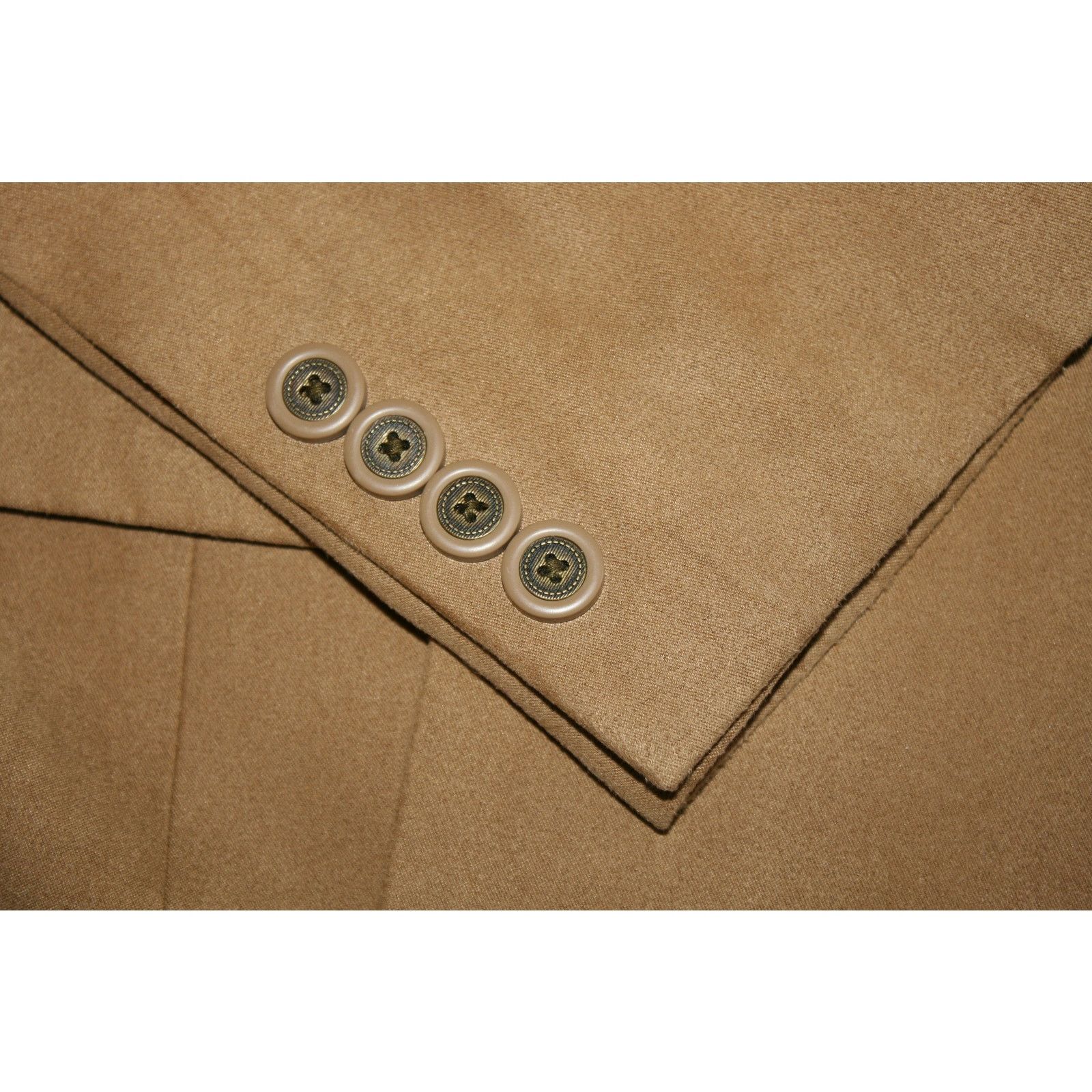 Alfani 42R Alfani Faux Suede Blazer 42R, Brown Polyester Sport Coat Size 42R - 8 Thumbnail