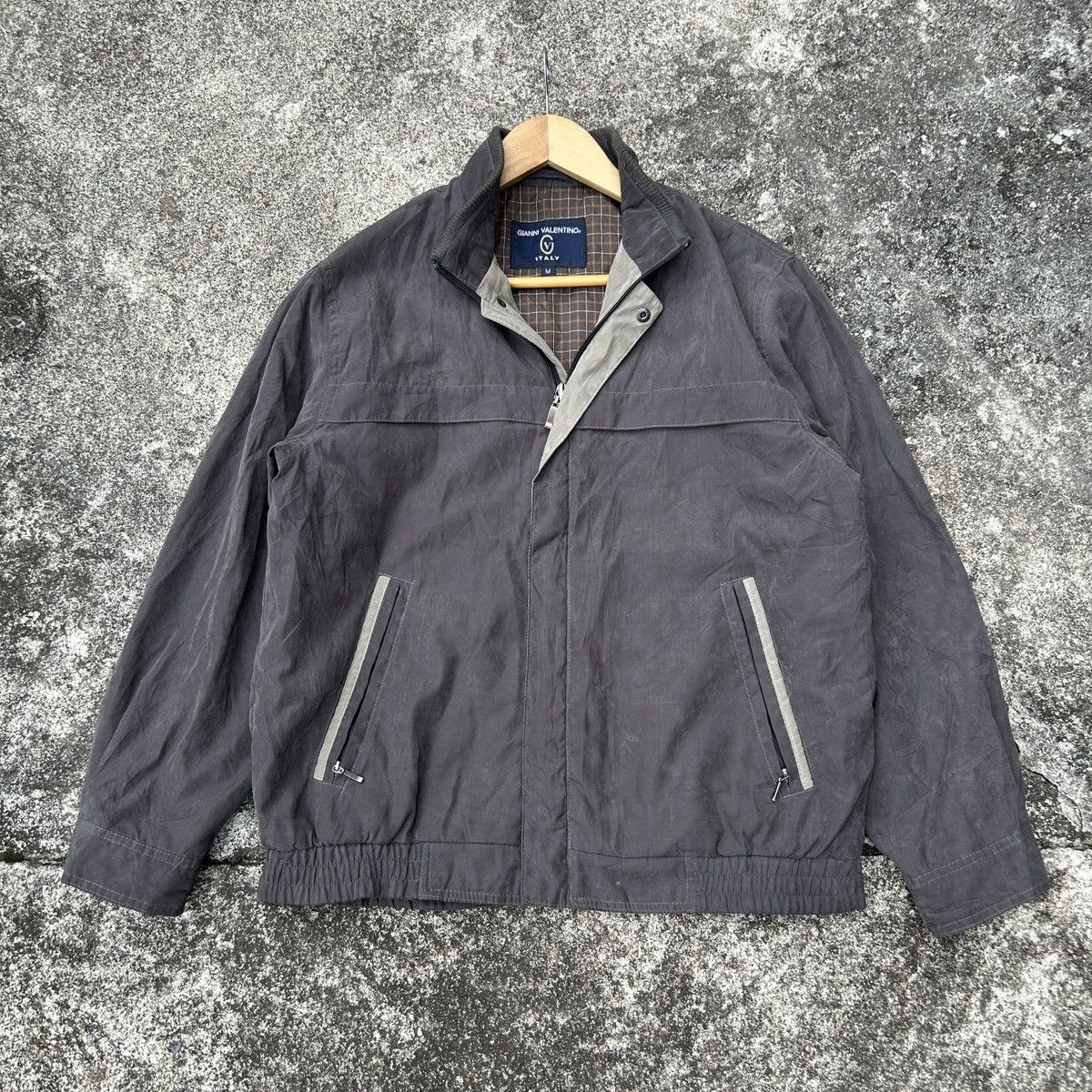 Gianni Valentino × Valentino × Vintage Vintage Gianni Valentino Italy Zipper Jacket Size US S / EU 44-46 / 1 - 1 Thumbnail