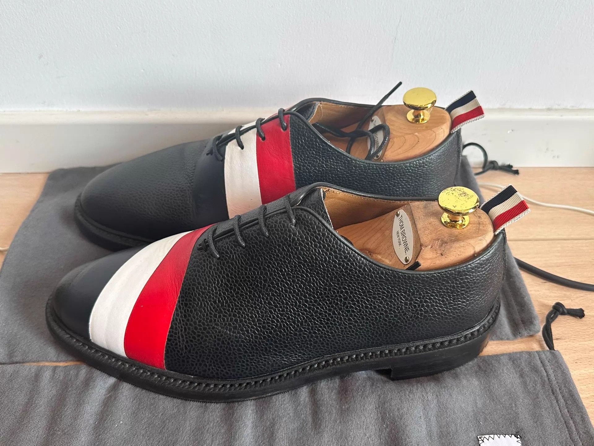 Thom Browne Thom Browne 3-Color Logo Derby Shoe US9 Size US 9 / EU 42 - 2 Thumbnail