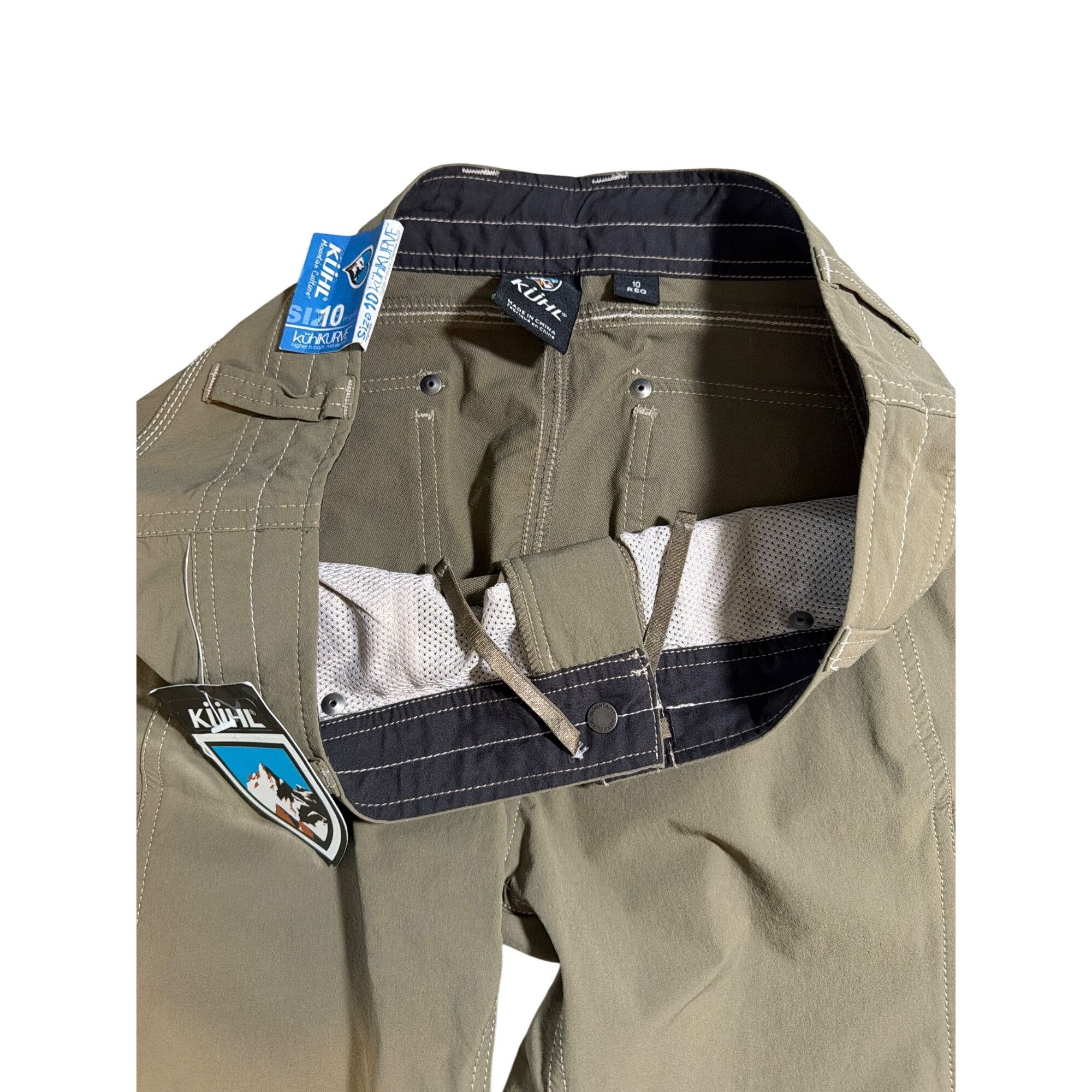 Kuhl NWT Kuhl Anika Convertible Pant Khaki Women’s 10 Olive Size 32" / US 10 / IT 46 - 7 Thumbnail