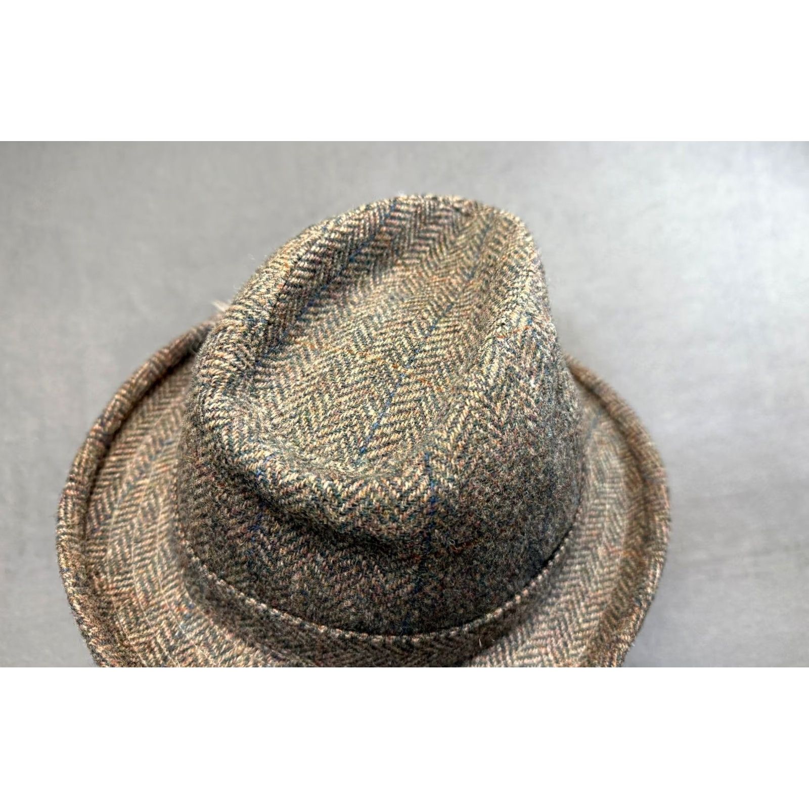 CO VINTAGE Dunn & CO Wool Fedora Hat Mens 7 1/4 Gray Fedora Men 7 1/4 Gray Size ONE SIZE - 6 Thumbnail
