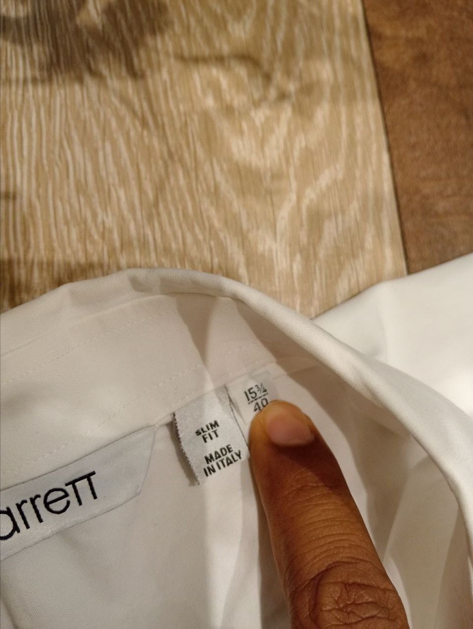 Neil Barrett NEIL BARRETT SLIM FIT WHITE SHIRT - WHITE Size US L / EU 52-54 / 3 - 7 Thumbnail