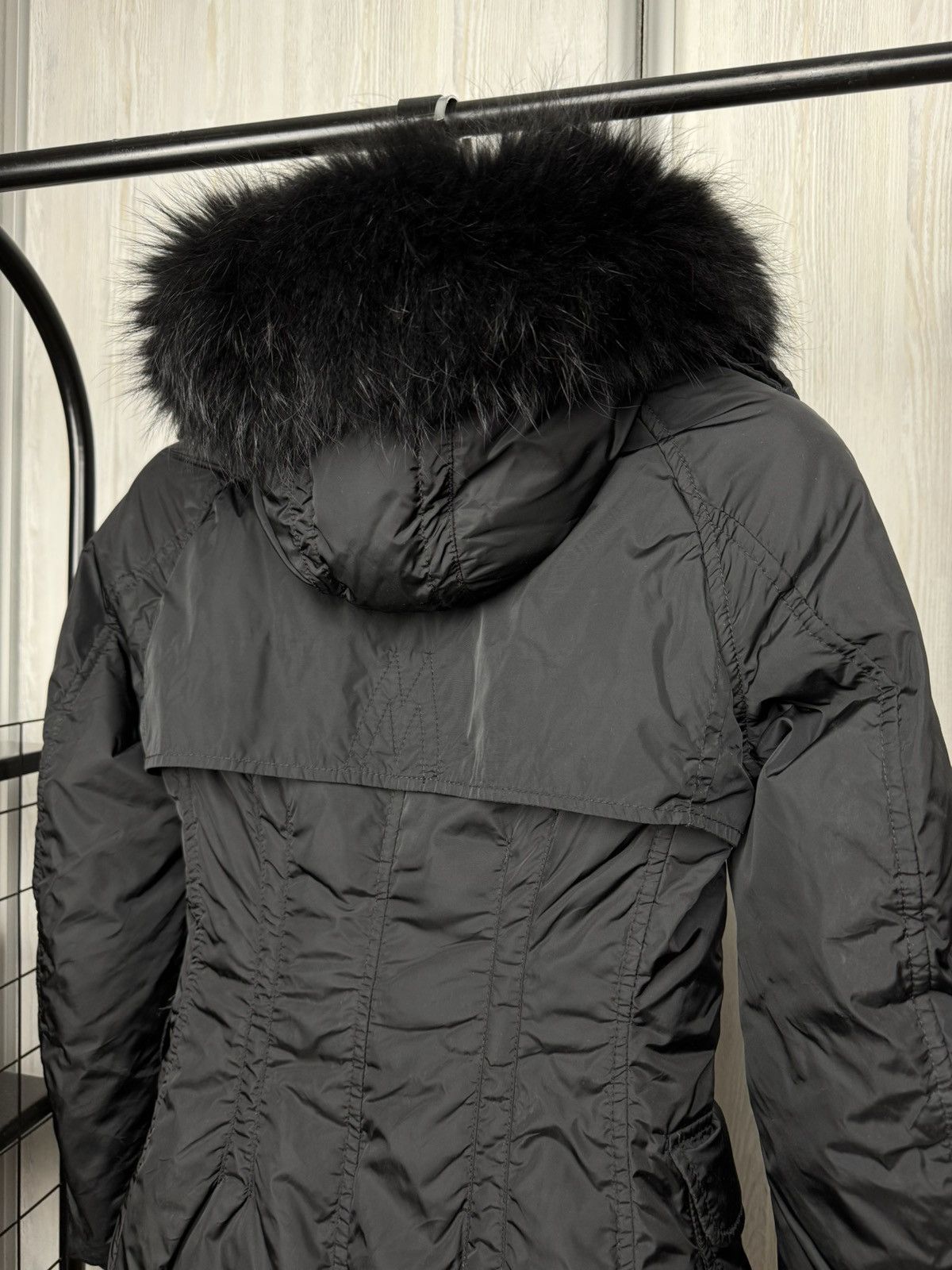 Moncler Moncler Black real fur long down jacket women’s size 0 Size XS / US 0-2 / IT 36-38 - 13 Thumbnail