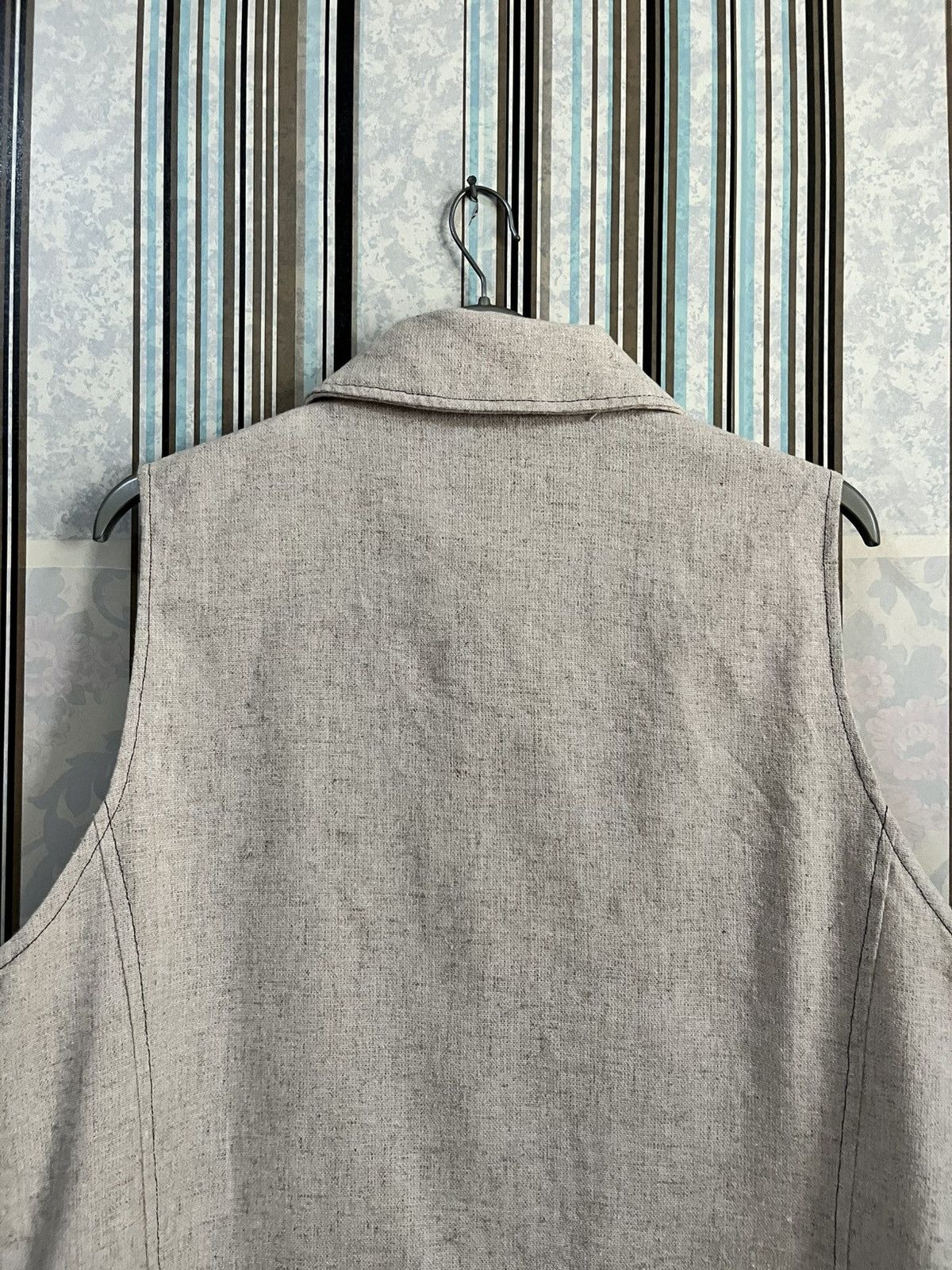 Japanese Brand 2000s ACOUSTIC waistcoat flap-poc #H2 Size US L / EU 52-54 / 3 - 5 Thumbnail