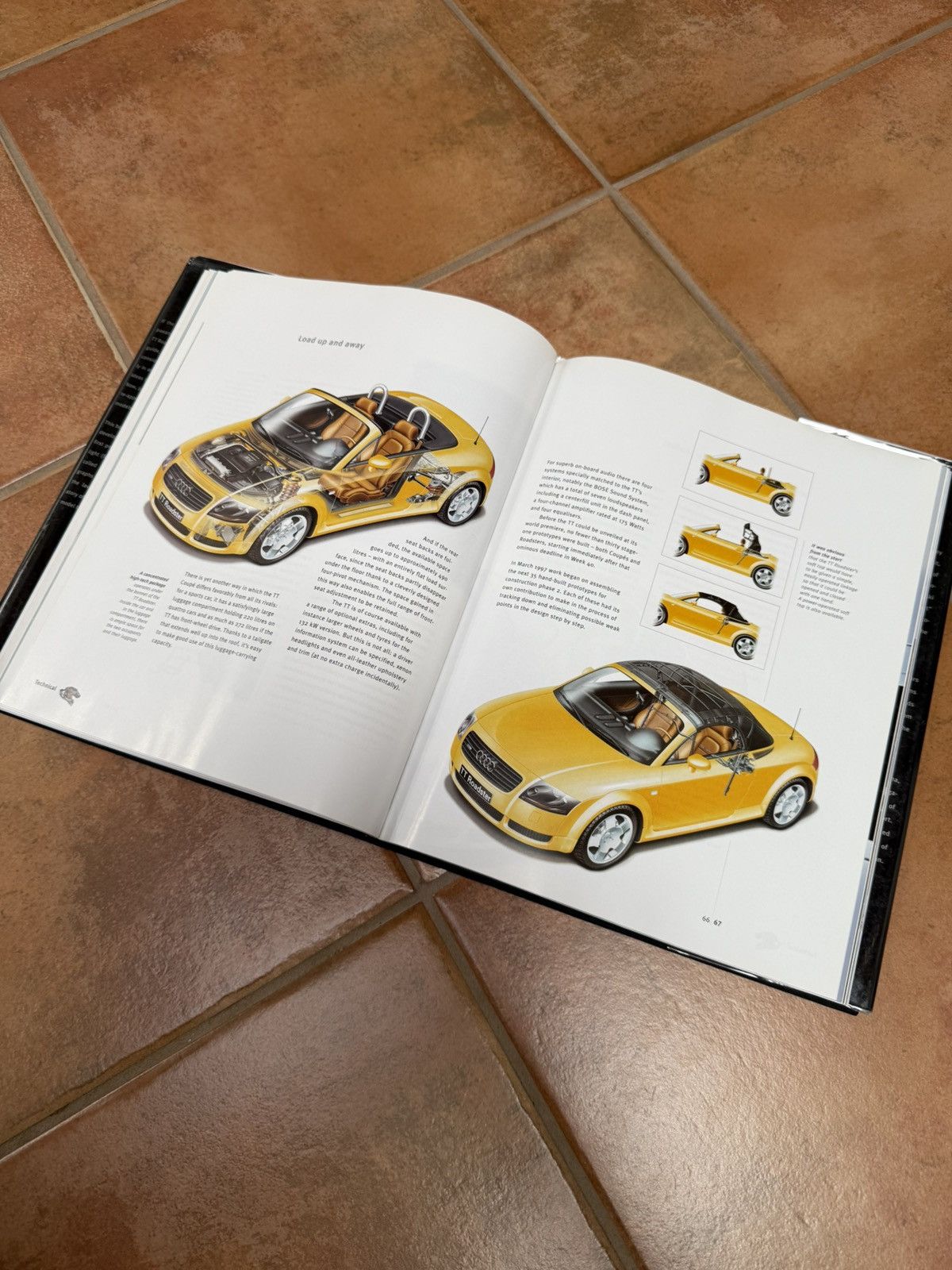 Audi 1999 First Edition Audi's 'The TT Story' Coffee Table Book Size ONE SIZE - 4 Thumbnail