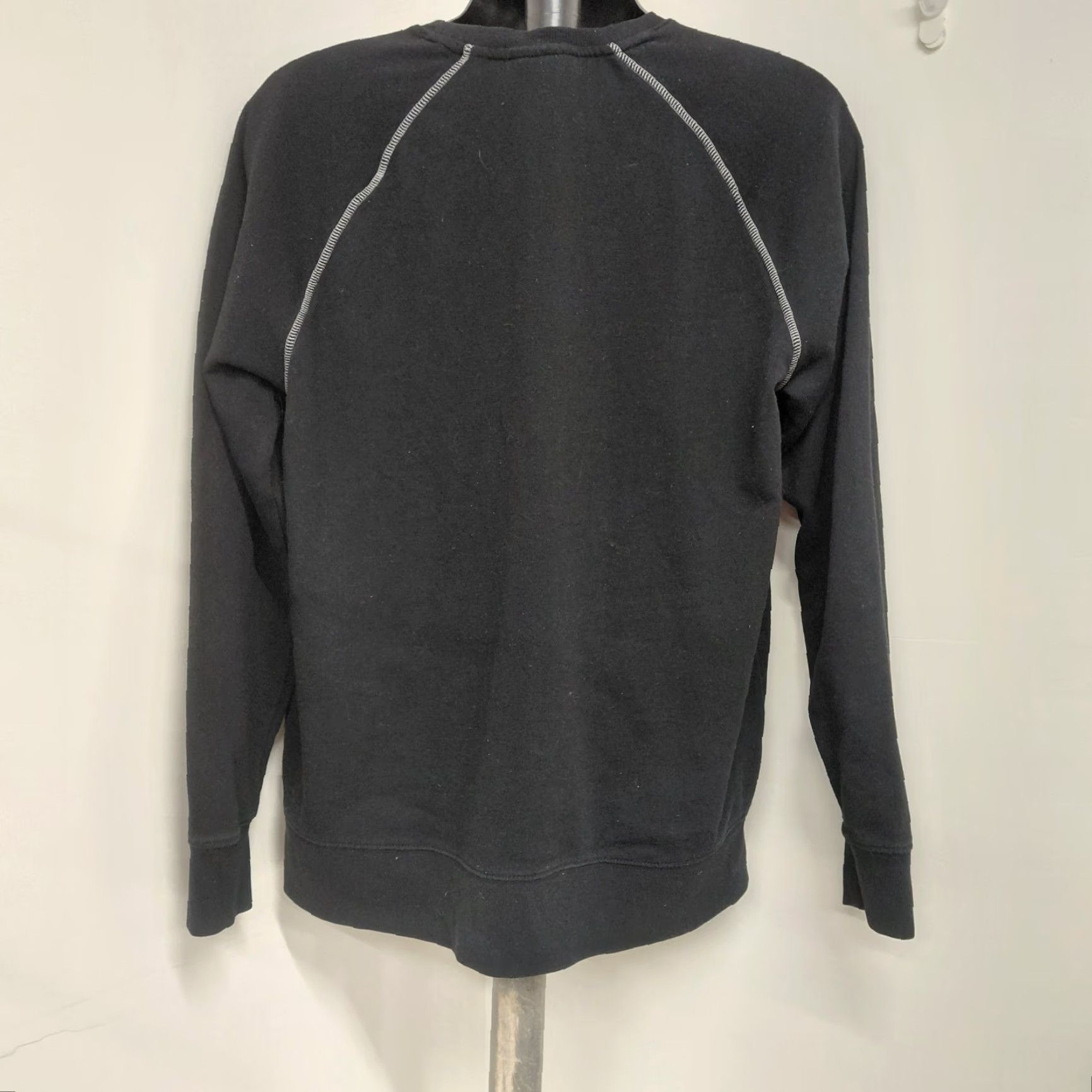 Reebok Reebok Sweatshirt Men Large Black Logo Long Sleeve Crewneck Size US L / EU 52-54 / 3 - 4 Thumbnail