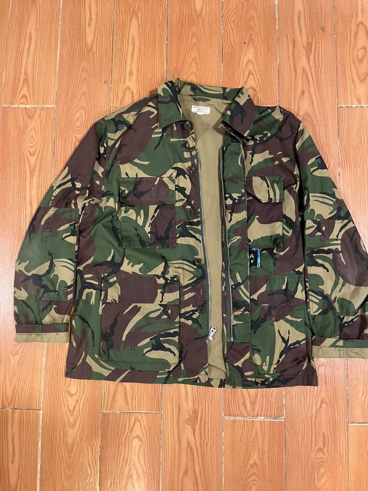 Wallace & Barnes Camo ziper jacket shirt vintage Size US XL / EU 56 / 4 - 5 Thumbnail