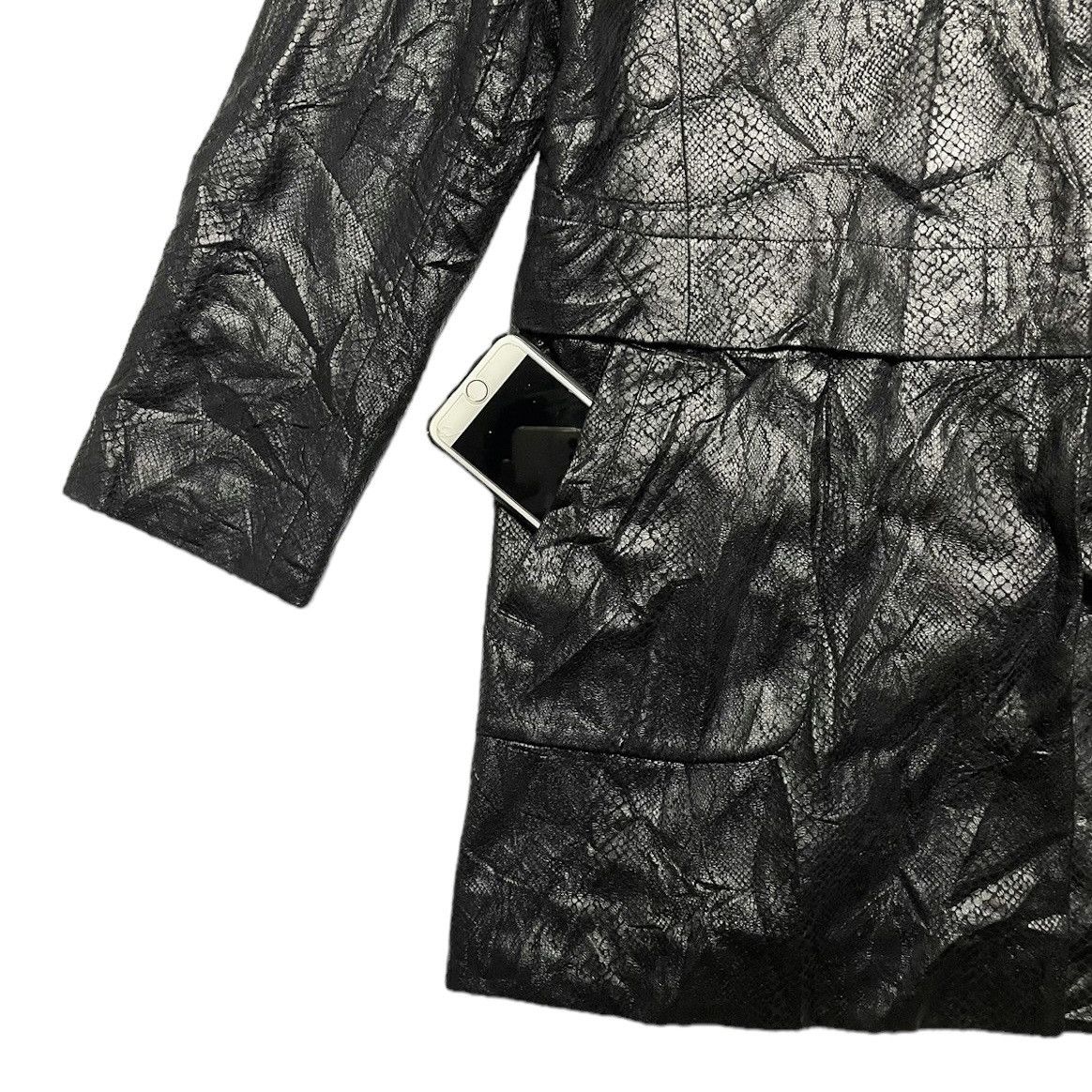If Six Was Nine 🇯🇵 PETILLANTE SNAKE SKIN BUTTON UP LONG JACKET Size US L / EU 52-54 / 3 - 3 Thumbnail