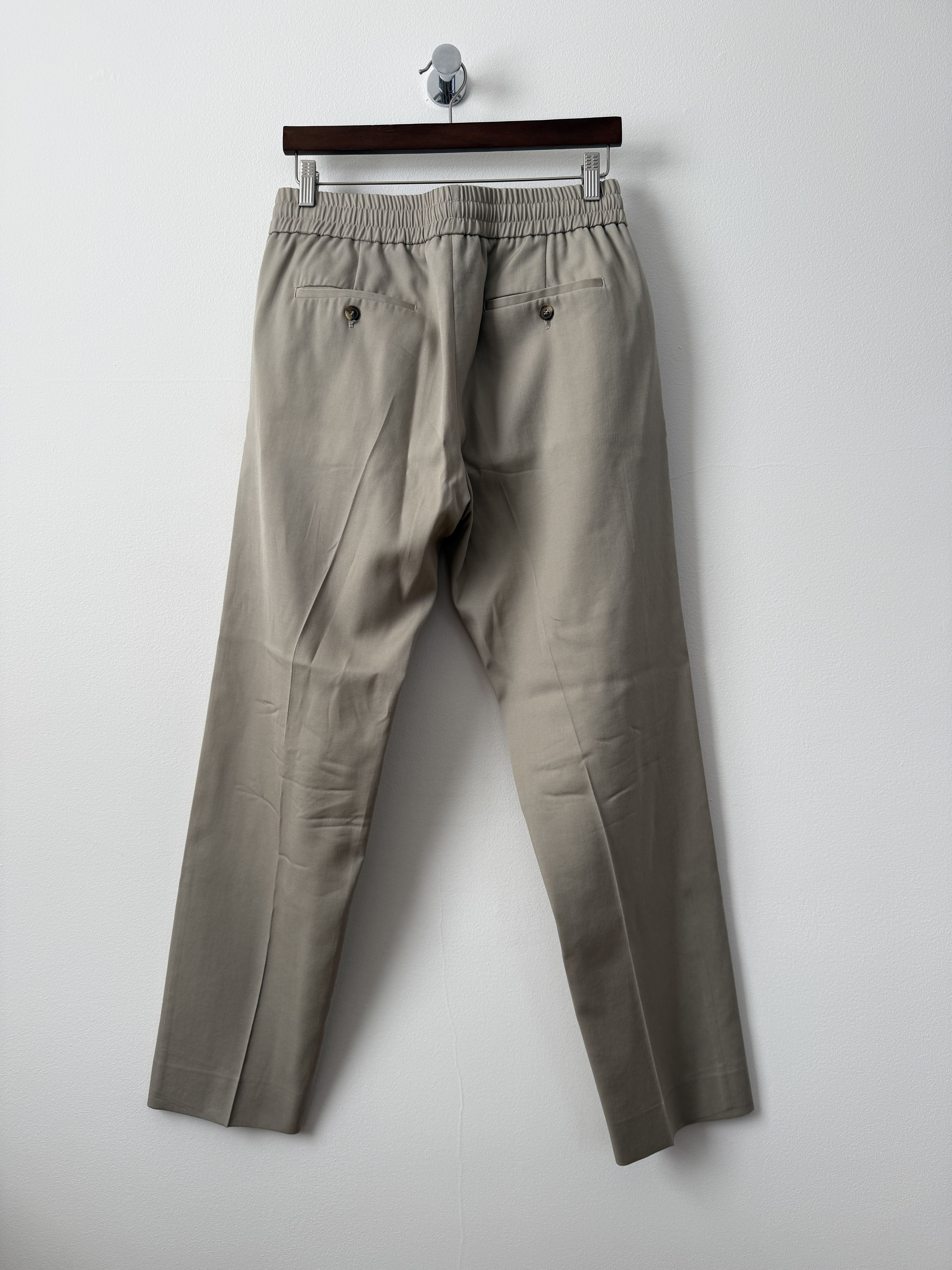 John Elliott Italian Wool Easy Trouser Khaki Size US 32 / EU 48 - 2 Thumbnail