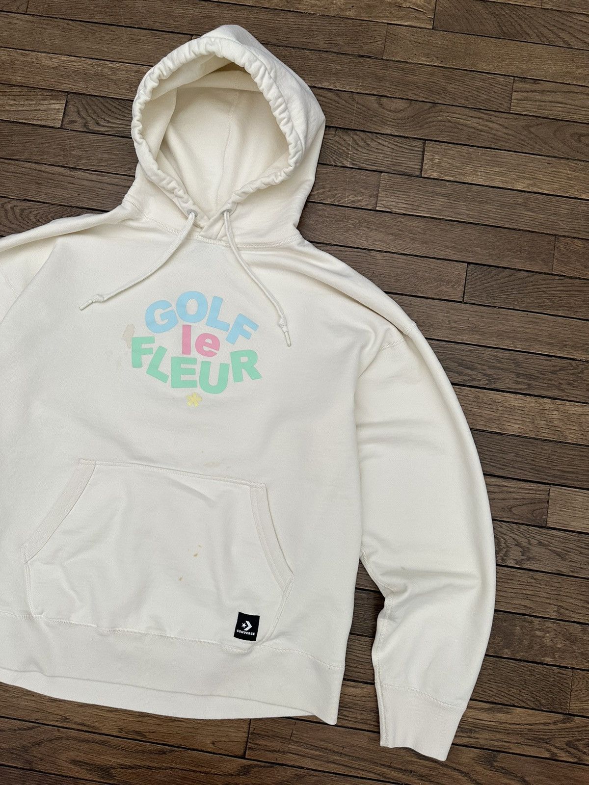 Converse Golf Wang x Converse Golf Le Fleur Flower Logo Hoodie XL Size US XL / EU 56 / 4 - 3 Thumbnail