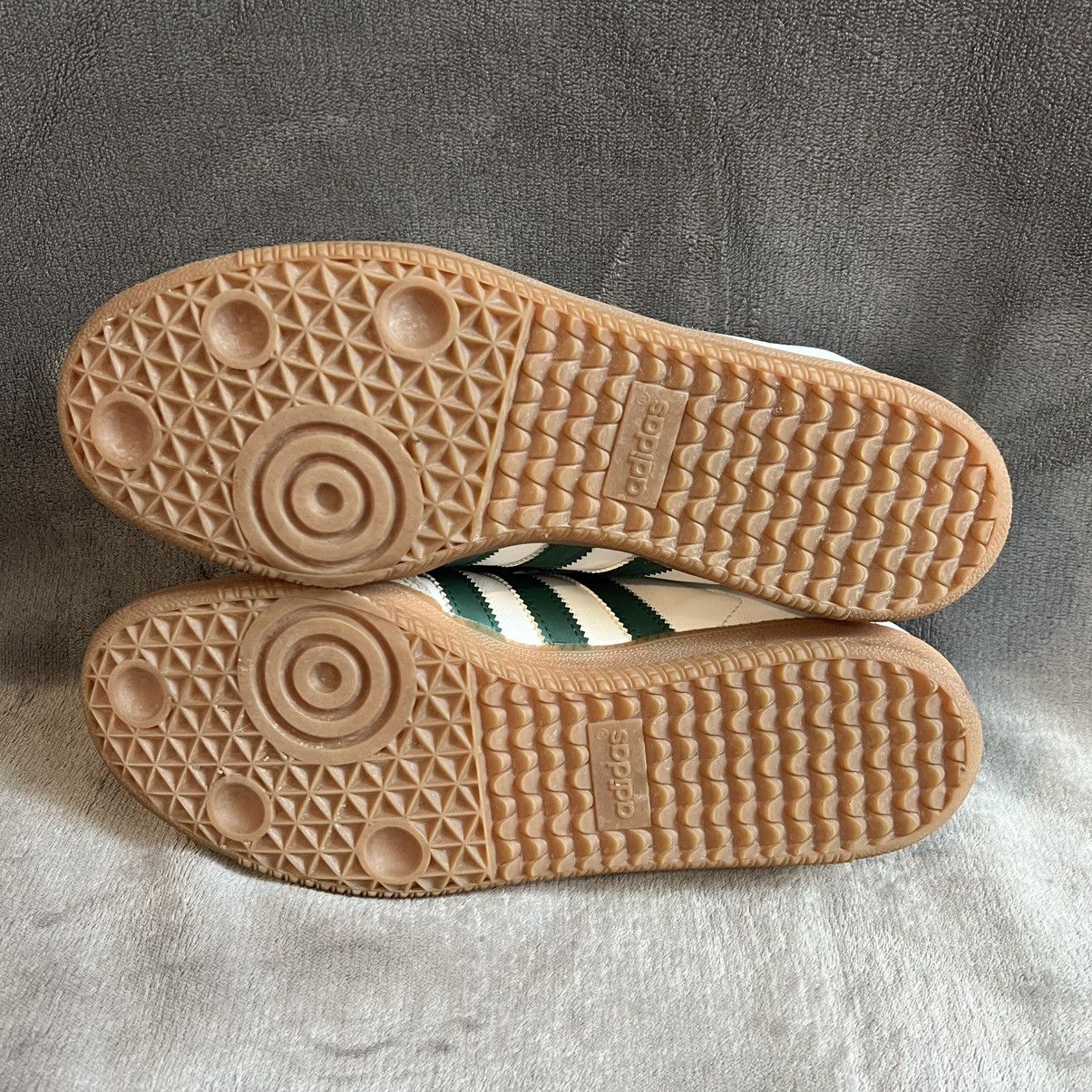 adidas gazelle silver green womens adidas Germany Samba 125th Anniversary Indoor Soccer Shoes (Cloud White/Off White/Almost Yellow)